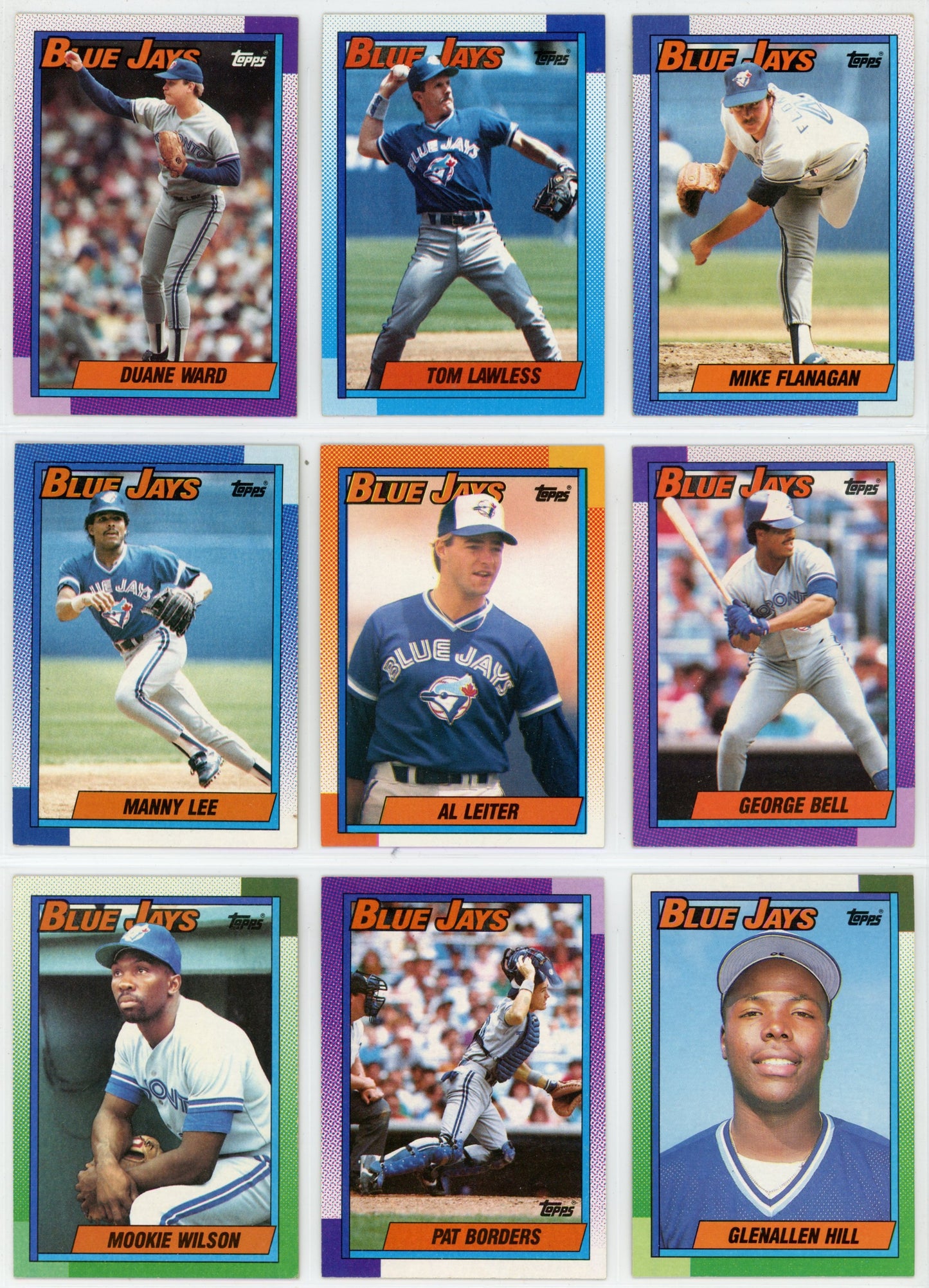 1990 Topps Vintage Toronto Blue Jays Team Set (33 Cards)