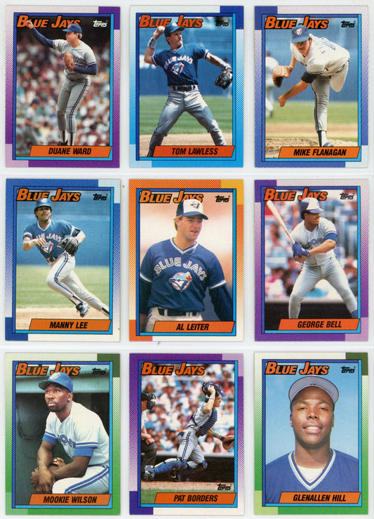 1990 Topps Vintage Toronto Blue Jays Team Set (33 Cards)