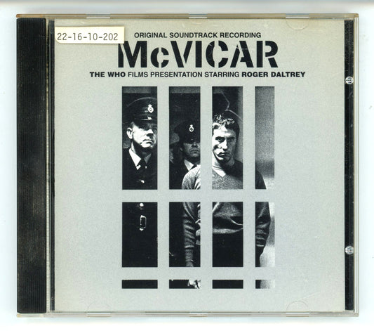 McVicar (1980) Roger Daltrey Motion Picture Soundtrack Vintage CD