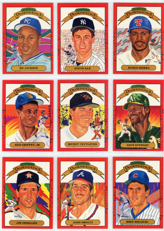 1990 Donruss MLB Baseball Complete Set (716 Cards) + Bonus MVPs and Puzzle Cards