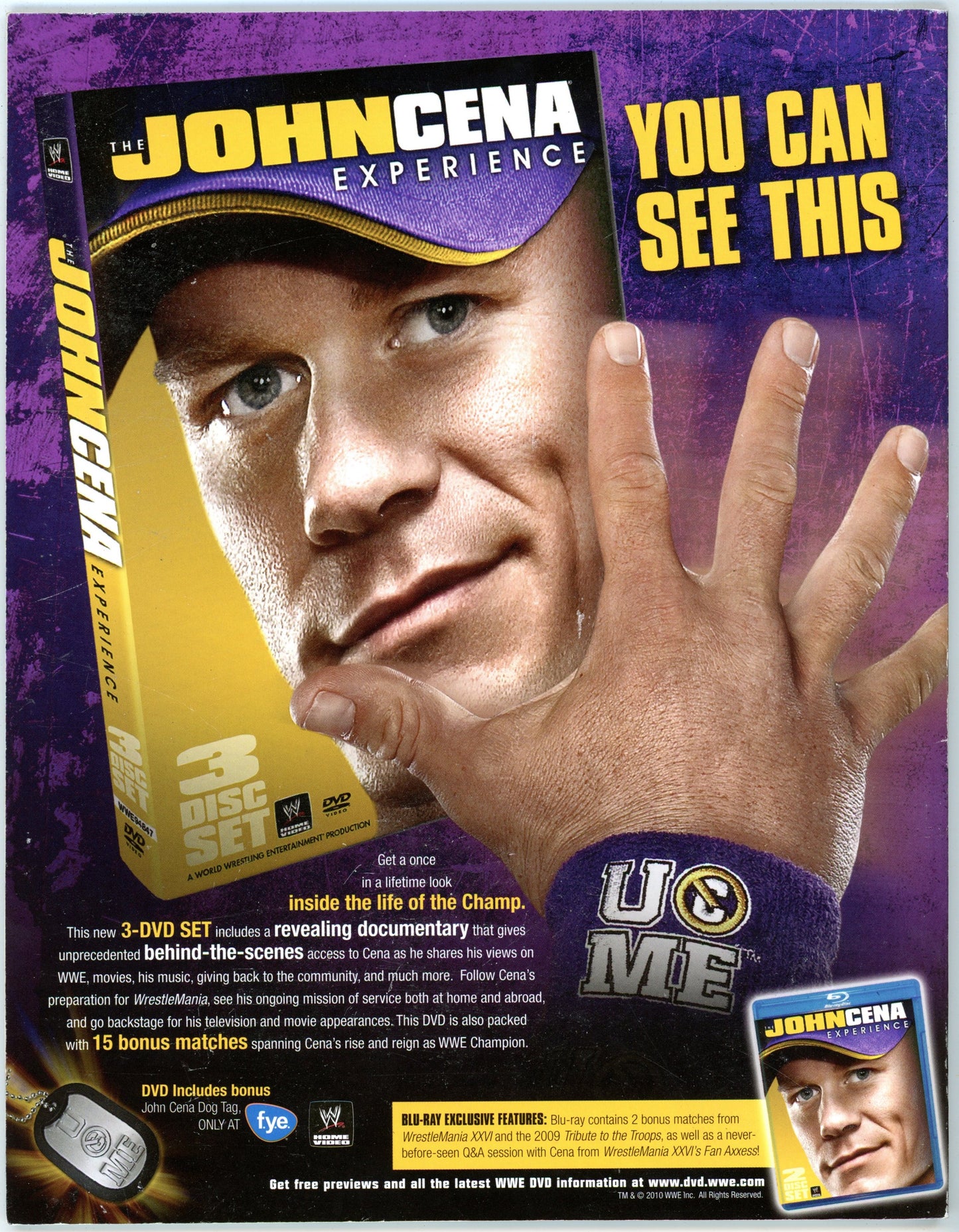 WWE Wrestling Magazine (December 2010) Randy Orton Cover