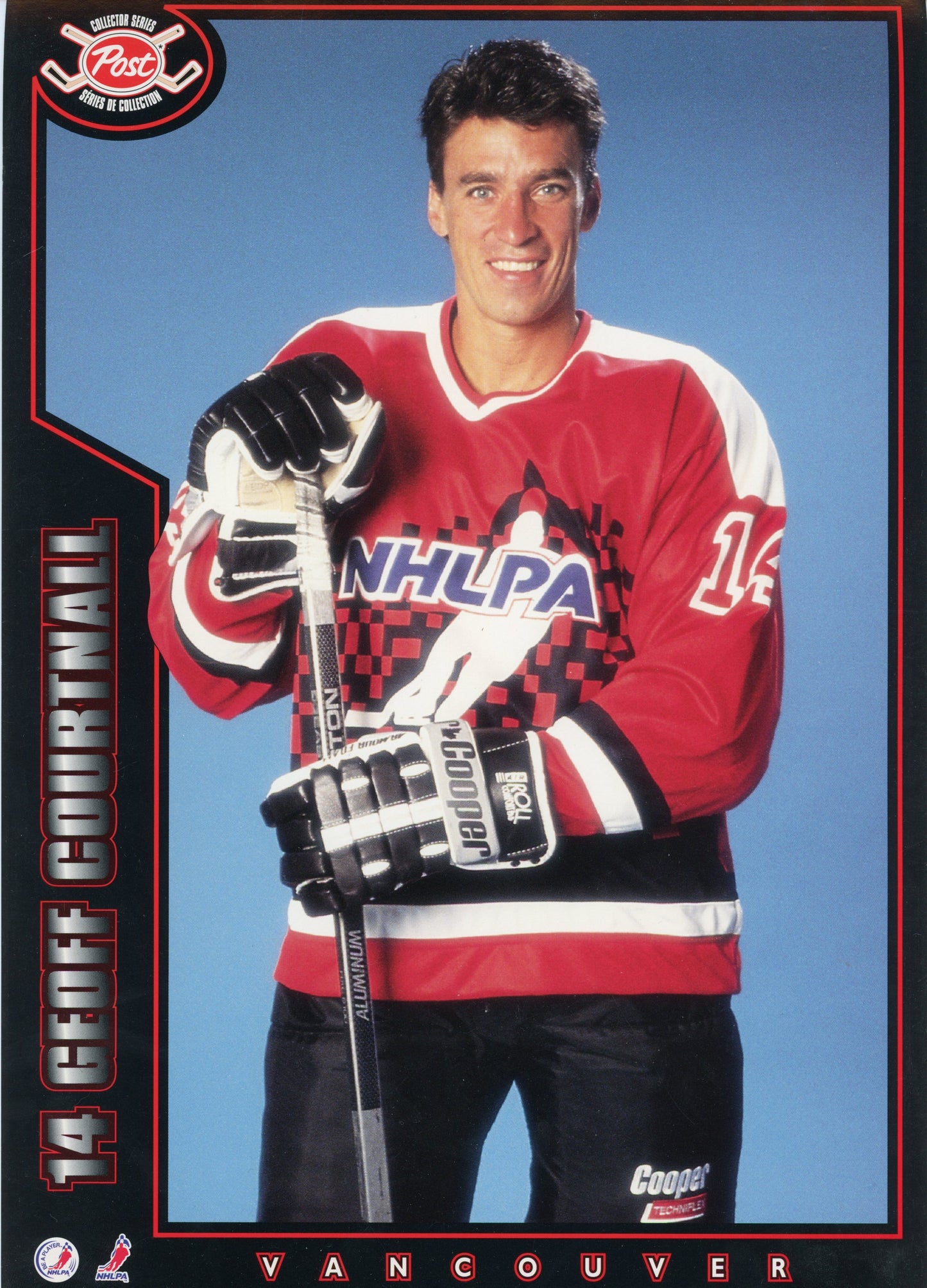 1994/95 Post NHL Hockey Collector Series Box Backs Redemption Set (25 Cards) 8 1/2" x 12" Rare!