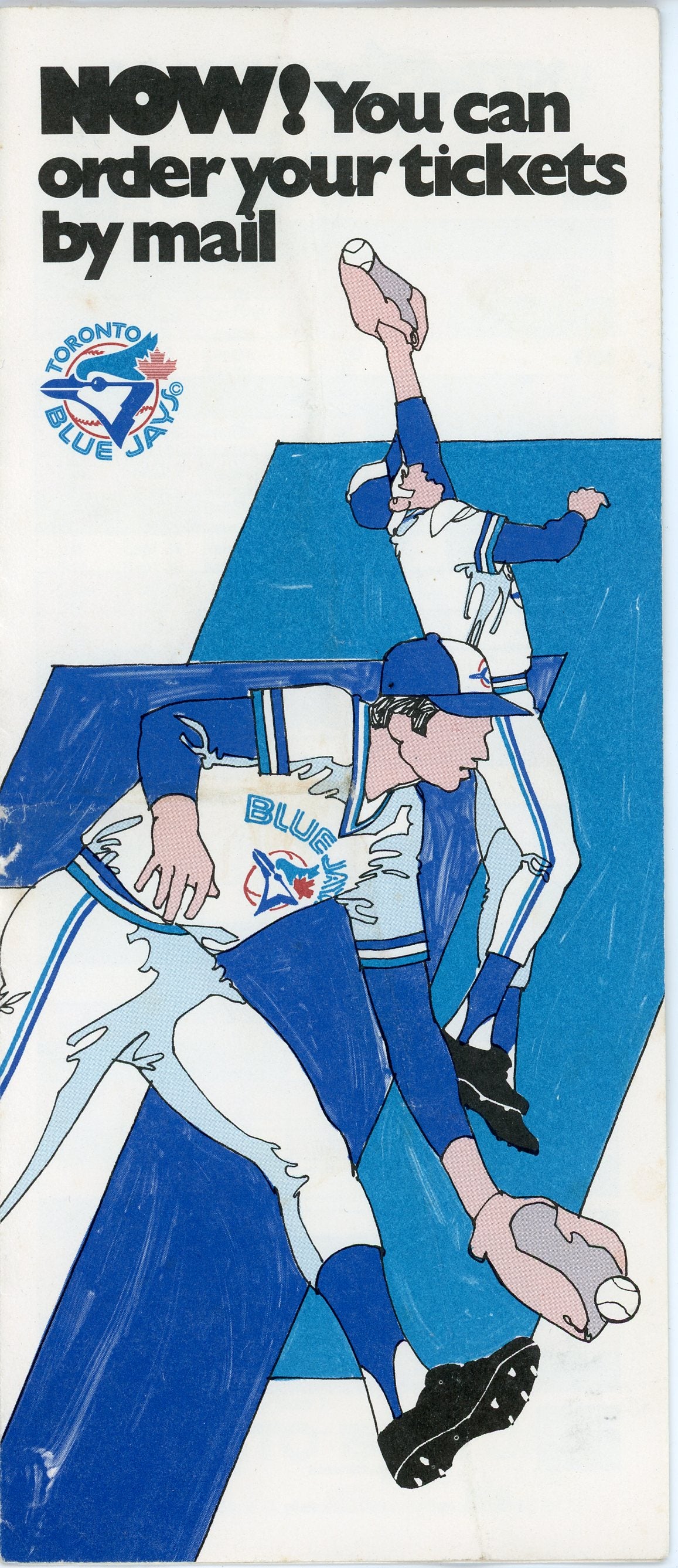 1977 Toronto Blue Jays Vintage Game Schedule Inaugural Season, Rare!