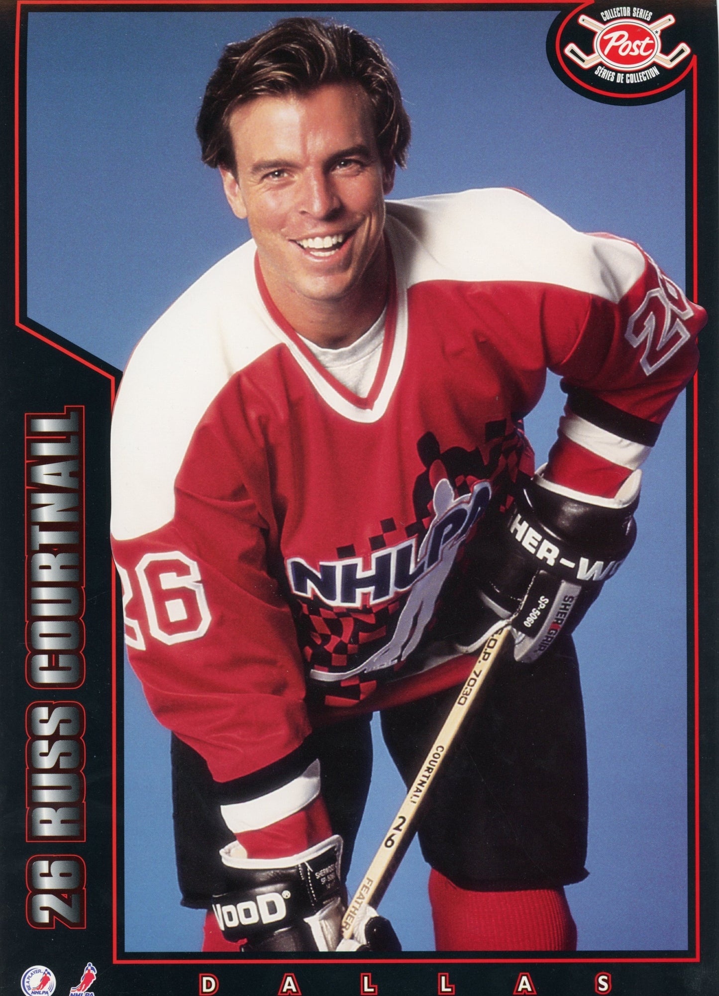 1994/95 Post NHL Hockey Collector Series Box Backs Redemption Set (25 Cards) 8 1/2" x 12" Rare!