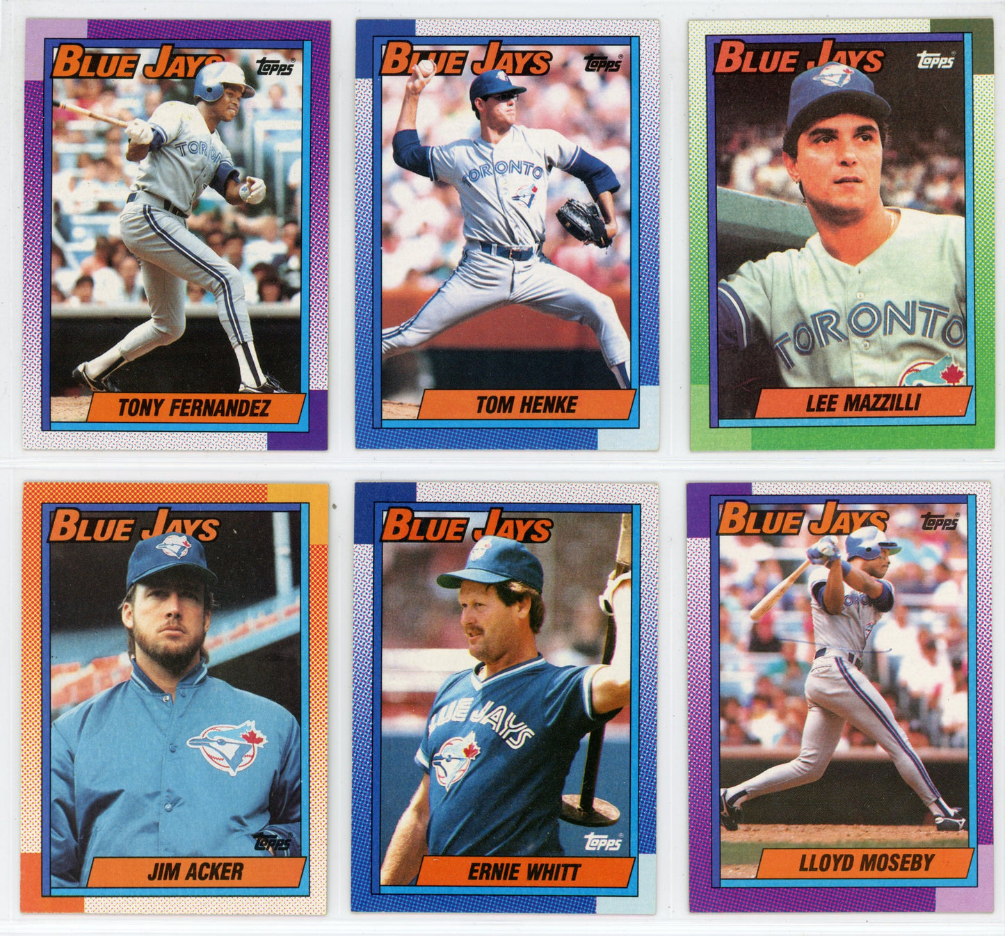 1990 Topps Vintage Toronto Blue Jays Team Set (33 Cards)