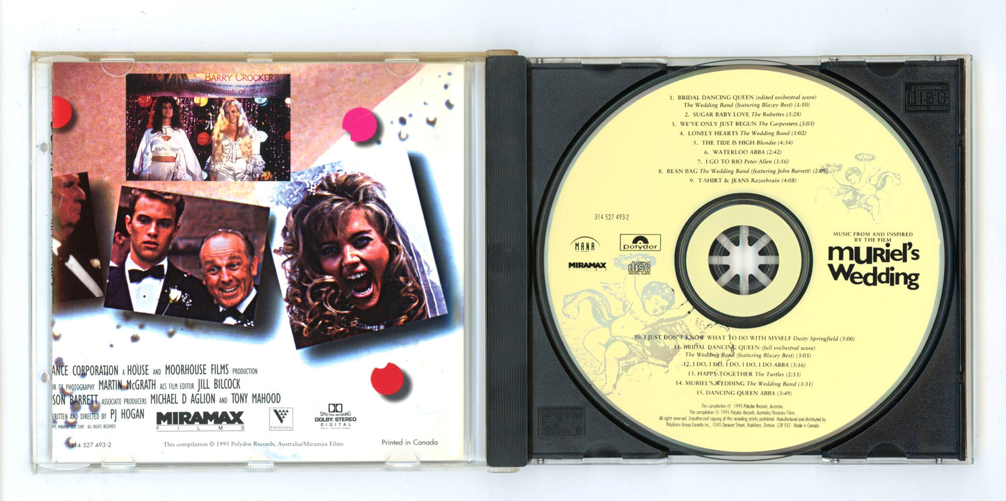 Muriel's Wedding (1994) Motion Picture Soundtrack Vintage CD