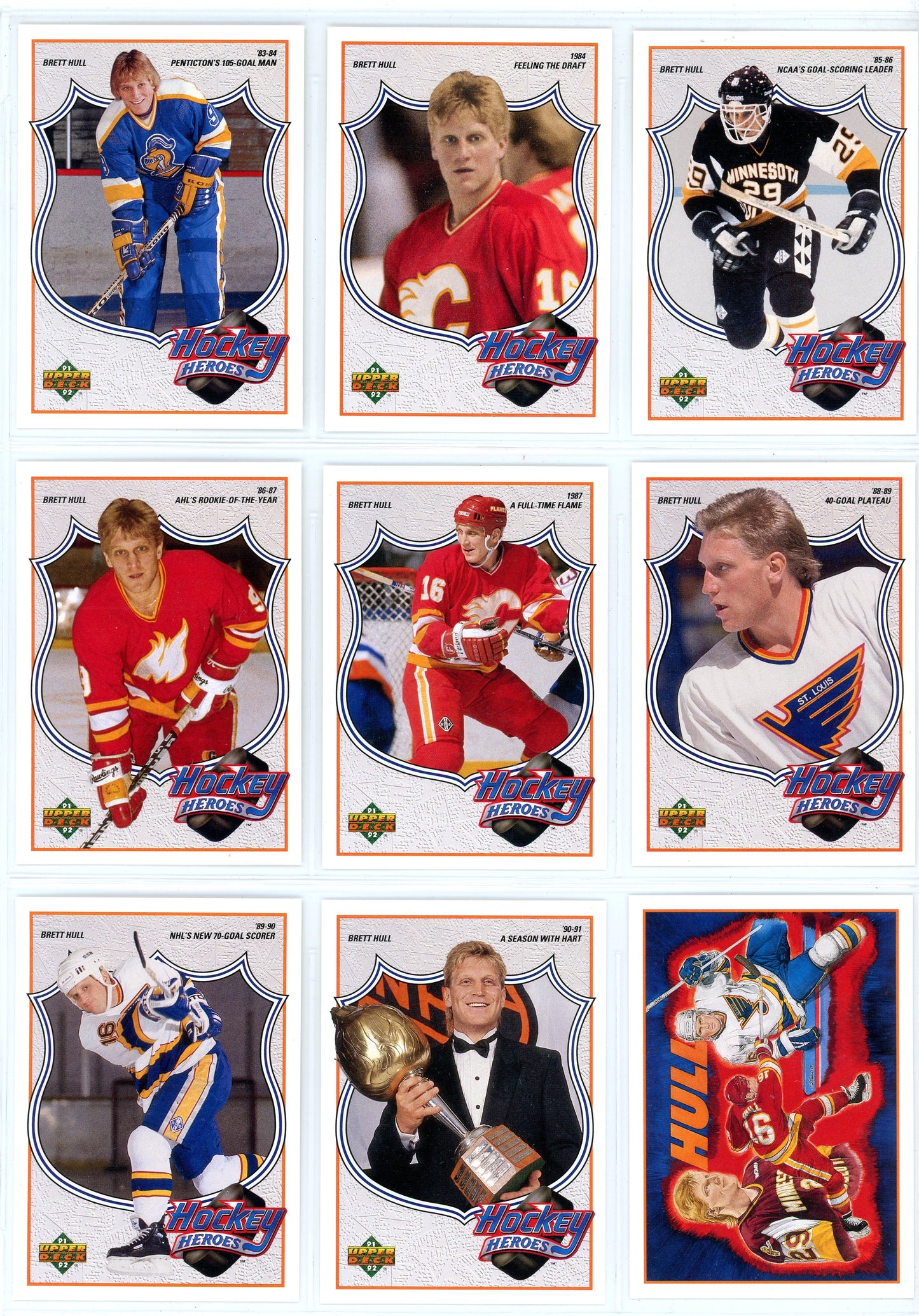 1991/92 Upper Deck Hockey Card Master Set (769 Cards)