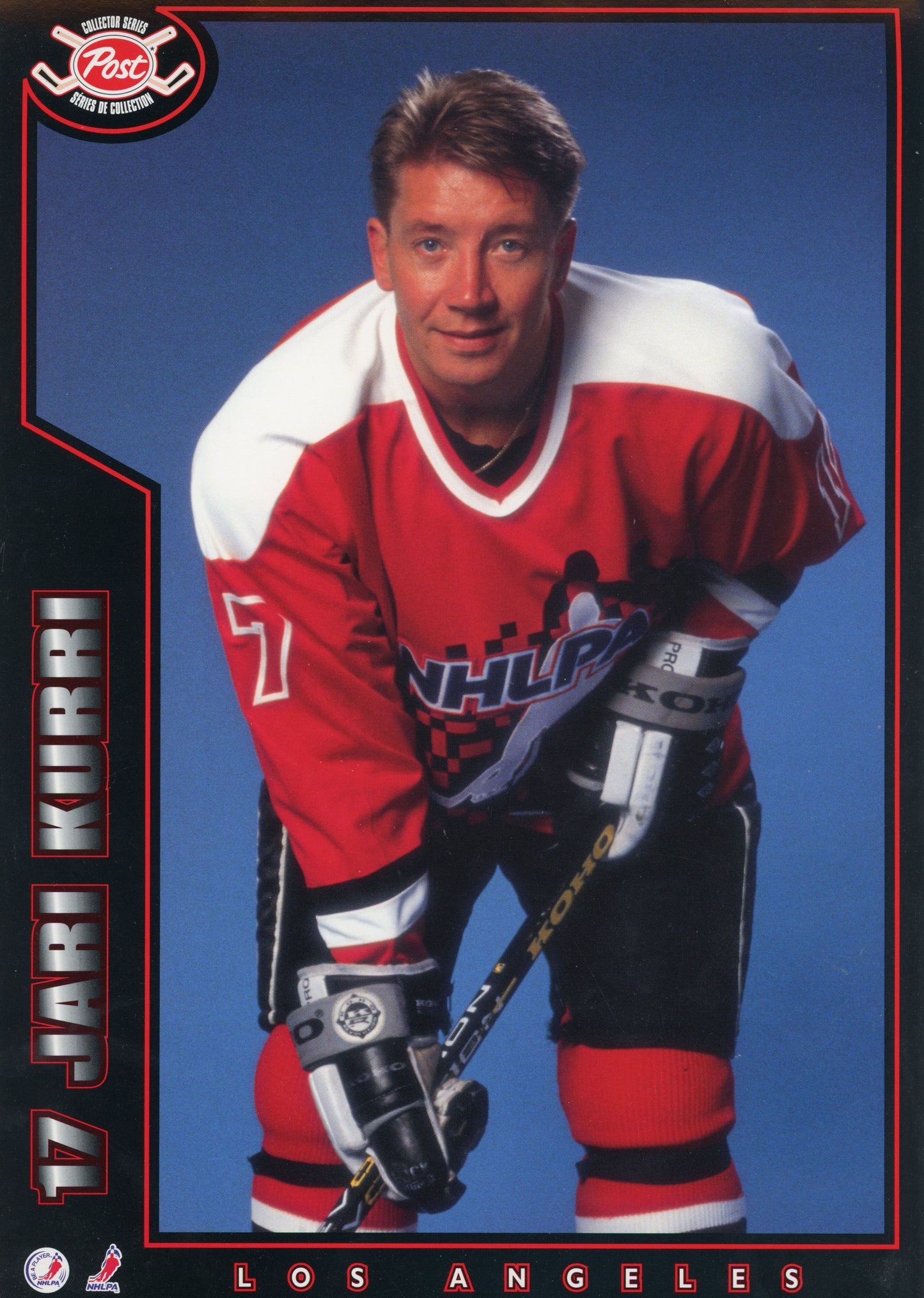 1994/95 Post NHL Hockey Collector Series Box Backs Redemption Set (25 Cards) 8 1/2" x 12" Rare!