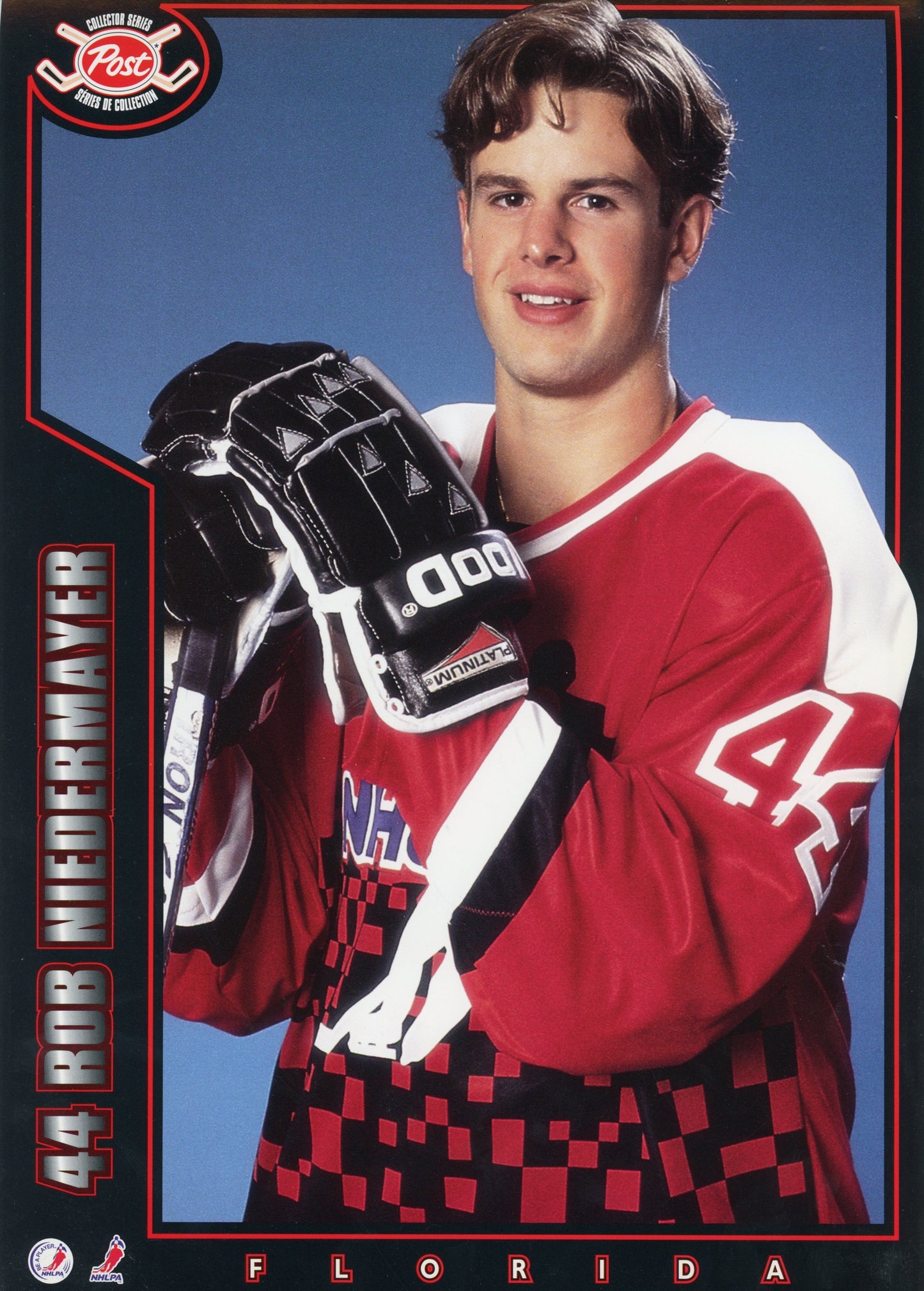 1994/95 Post NHL Hockey Collector Series Box Backs Redemption Set (25 Cards) 8 1/2" x 12" Rare!