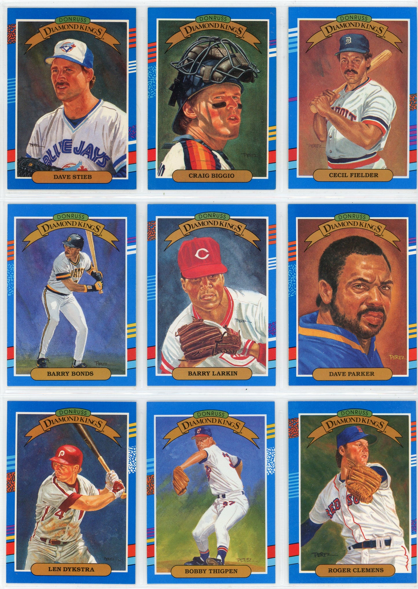 1991 Donruss MLB Baseball Series 1 Set (386 Cards) + Series 1 Bonus Cards & Puzzle Cards