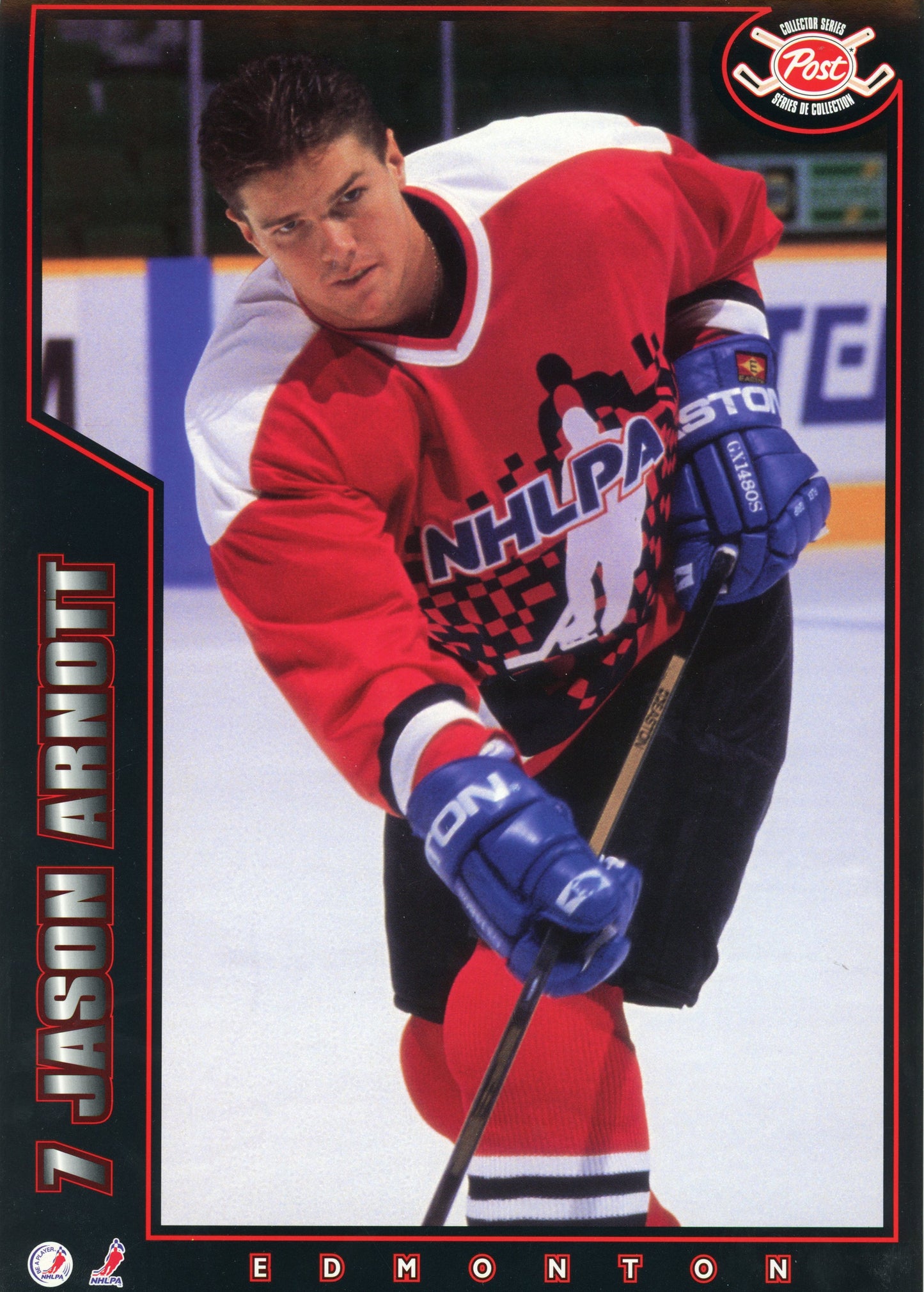 1994/95 Post NHL Hockey Collector Series Box Backs Redemption Set (25 Cards) 8 1/2" x 12" Rare!