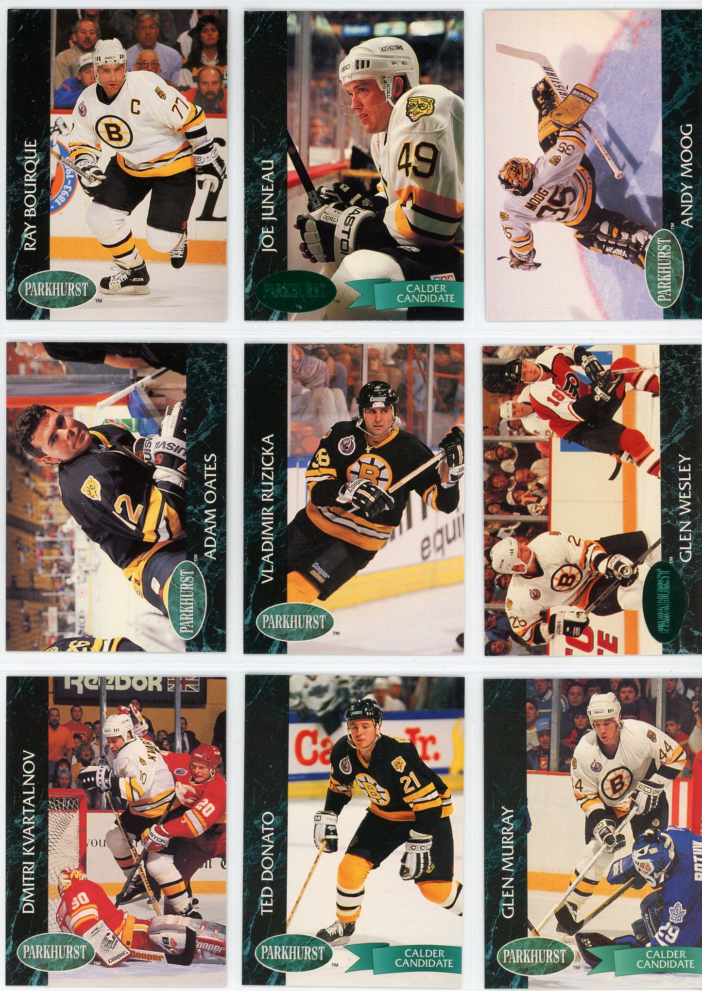 1992/93 Parkhurst NHL Hockey Card Series 1 & 2 Set (480 Cards)