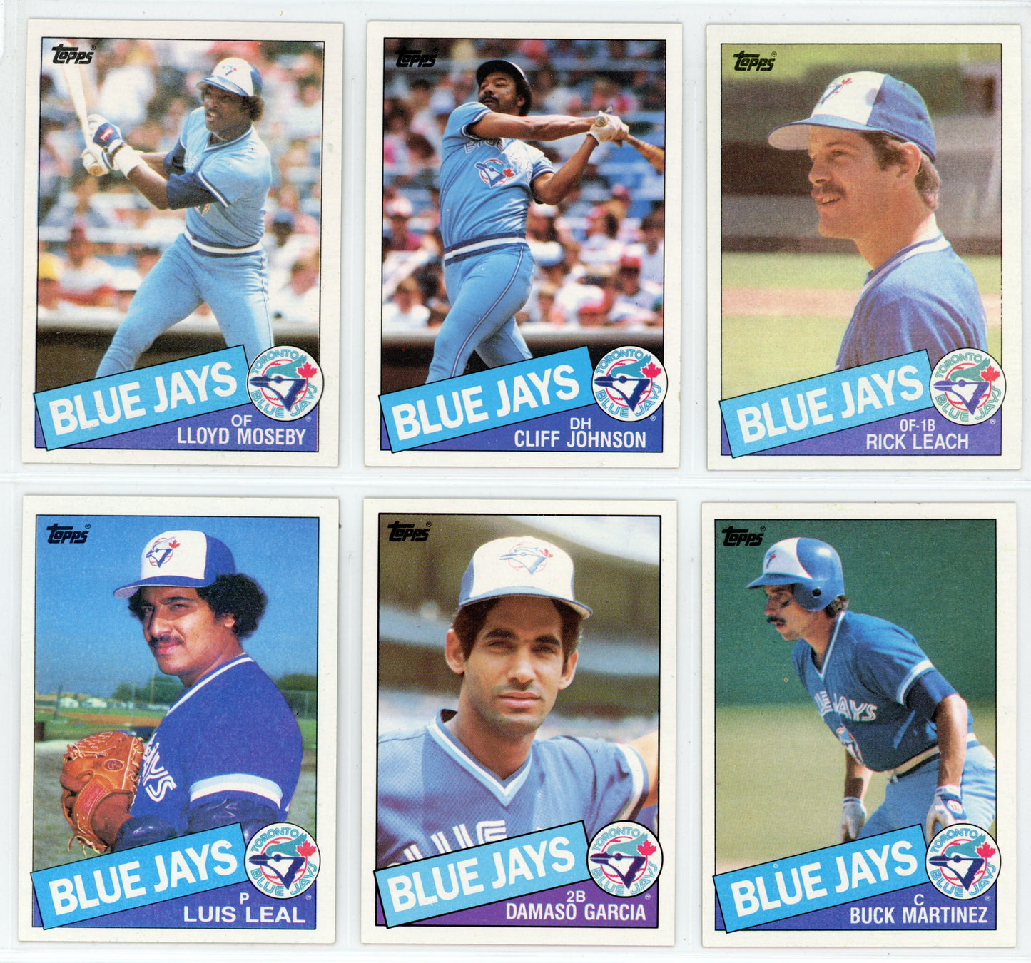 1985 Topps Vintage Toronto Blue Jays Team Set (28 Cards)