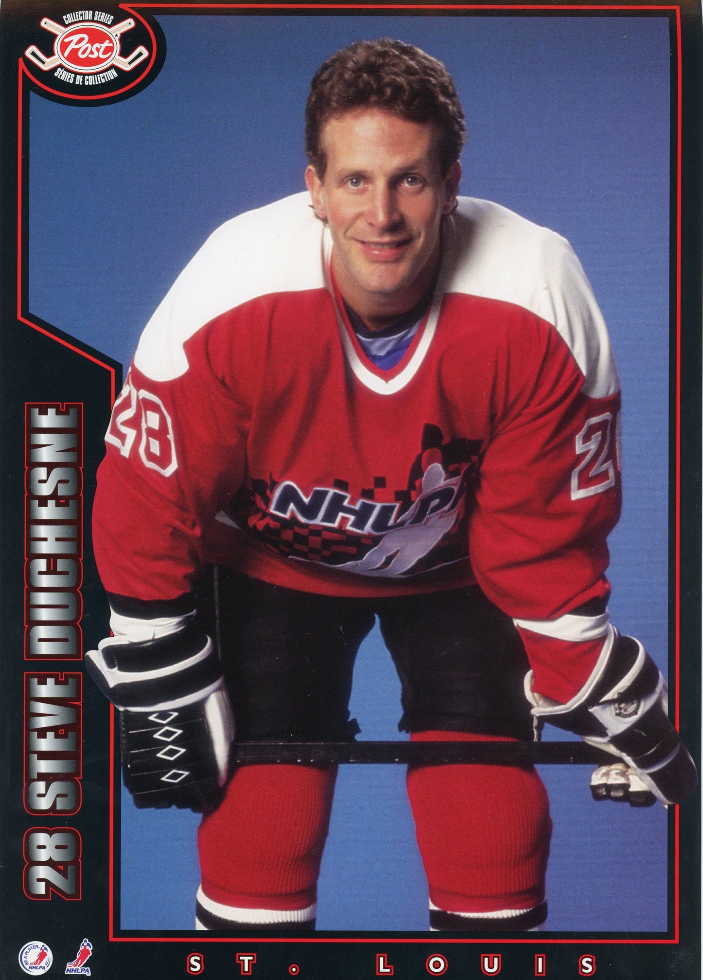 1994/95 Post NHL Hockey Collector Series Box Backs Redemption Set (25 Cards) 8 1/2" x 12" Rare!