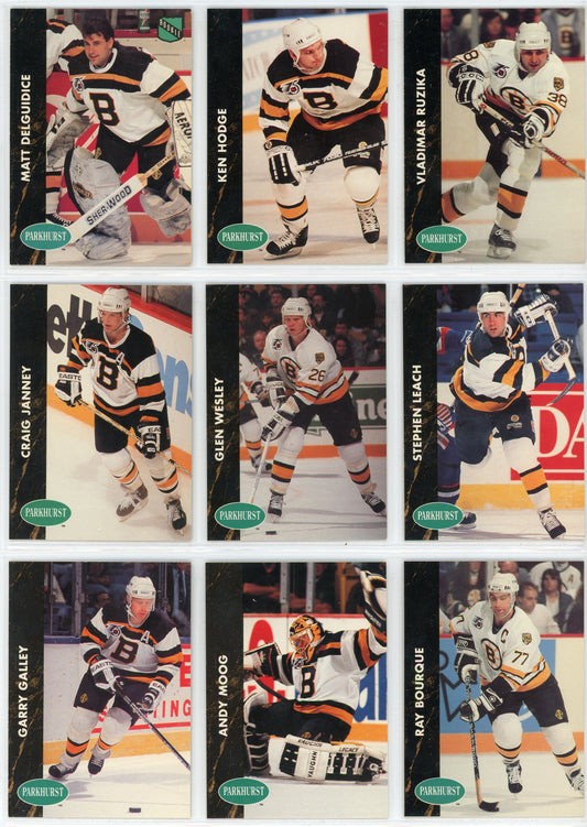 1991/92 Parkhurst NHL Hockey Series 1 Set (225 Cards)