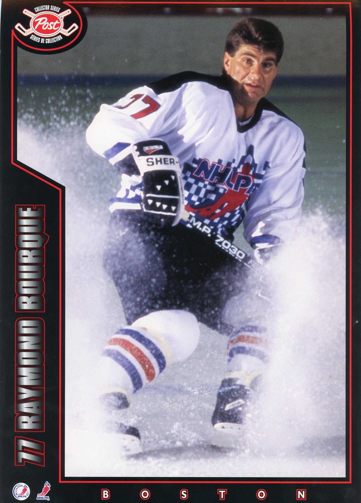 1994/95 Post NHL Hockey Collector Series Box Backs Redemption Set (25 Cards) 8 1/2" x 12" Rare!