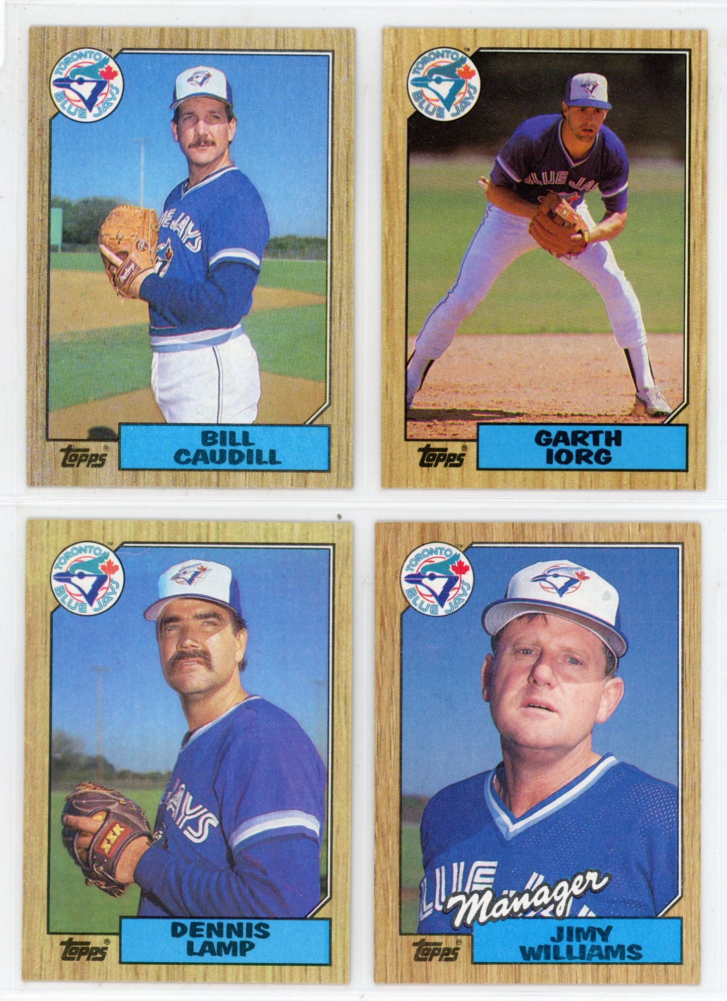 1987 Topps Vintage Toronto Blue Jays Team Set (28 Cards) No George Bell All Star