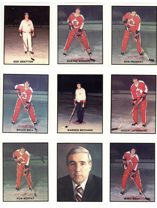 1983-84 OHL Brantford Alexanders P.L.A.Y. (Police, Law, and Youth) Hockey Complete Set (30 Cards)