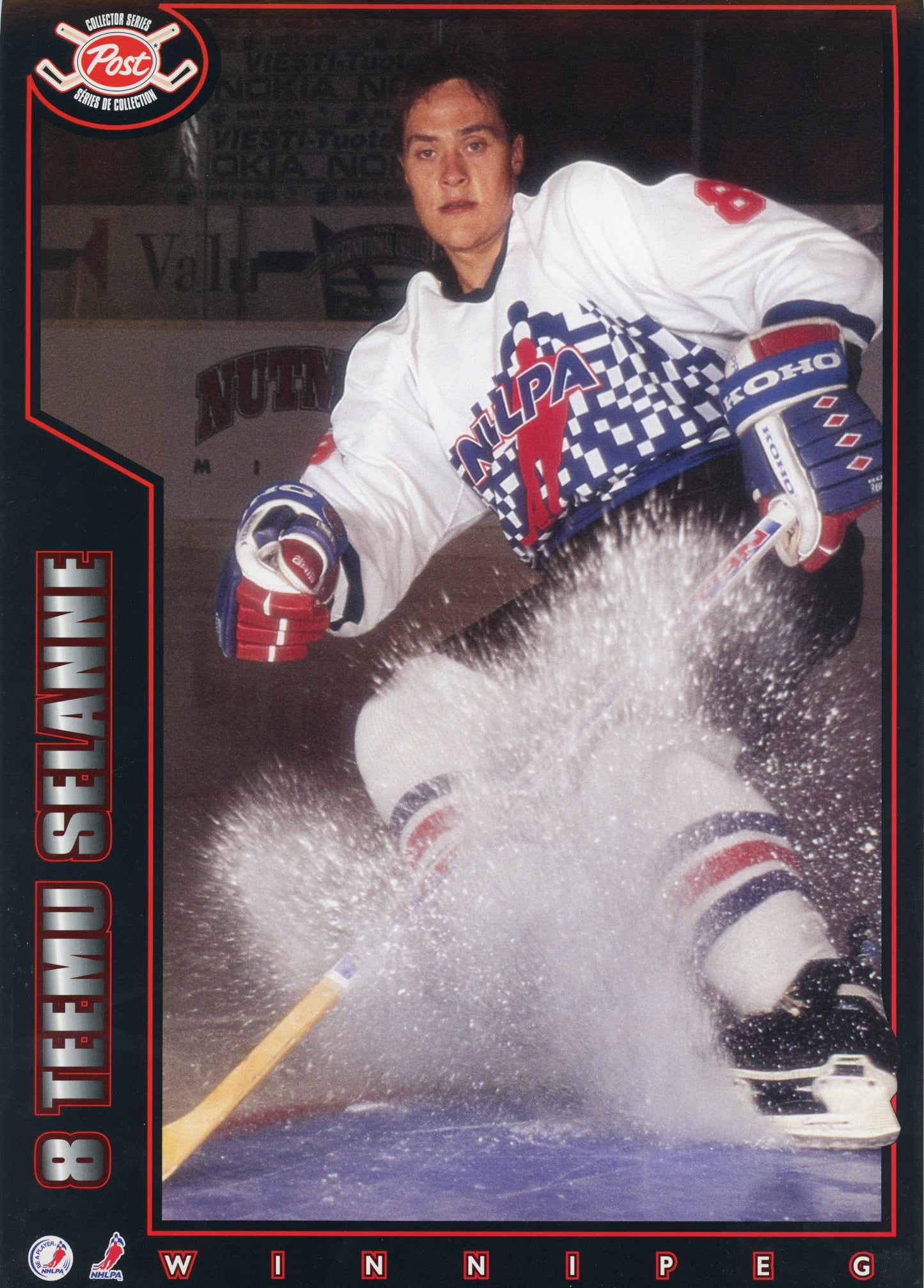 1994/95 Post NHL Hockey Collector Series Box Backs Redemption Set (25 Cards) 8 1/2" x 12" Rare!