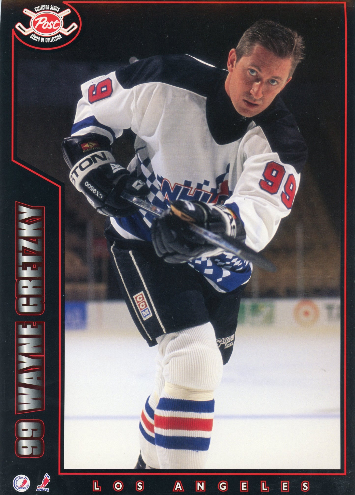 1994/95 Post NHL Hockey Collector Series Box Backs Redemption Set (25 Cards) 8 1/2" x 12" Rare!