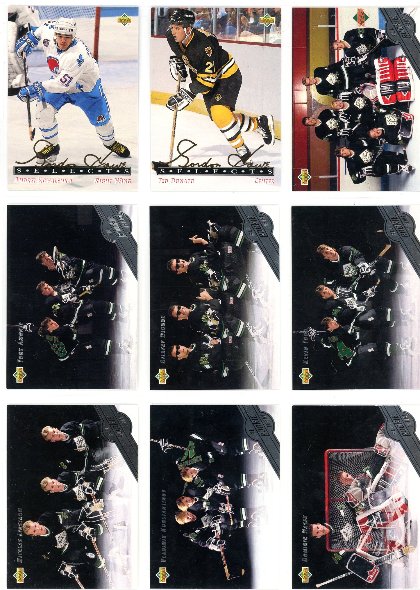 1992/93 Upper Deck Hockey Card Master Set (881 Cards) Every Subset Included