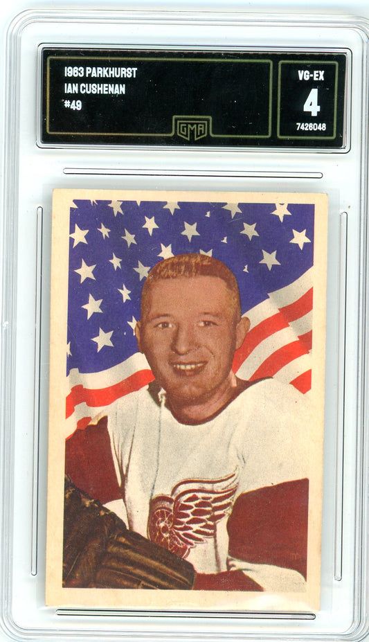 1963 Parkhurst Ian Cushenan Graded Card #49 GMA 4