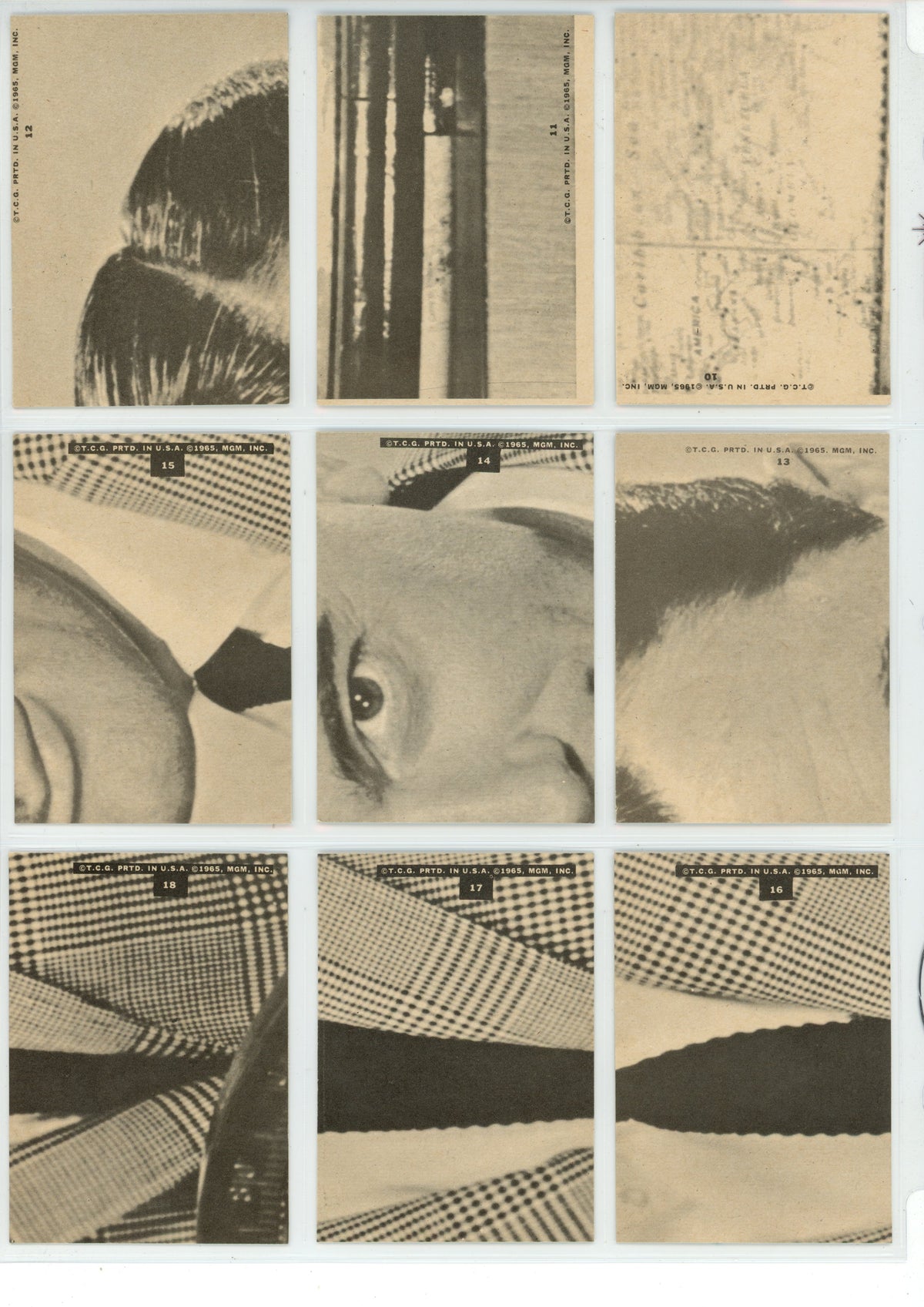 1965 Topps The Man from U.N.C.L.E. Trading Card Complete Set (55 Cards) High Grade