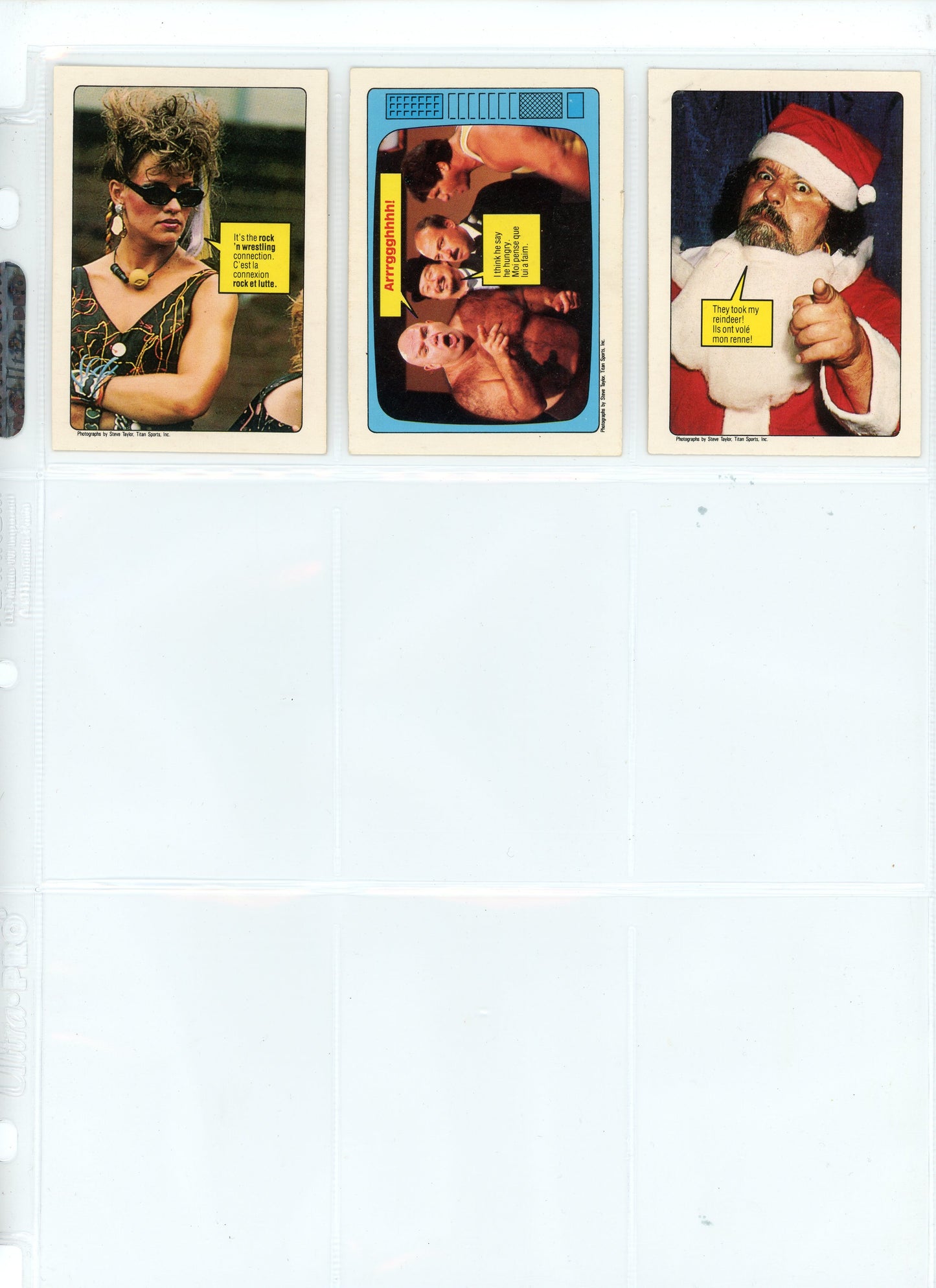 1985 Topps WWF Wrestling Cards Complete Set (66 Cards) Hulk Hogan Rookie