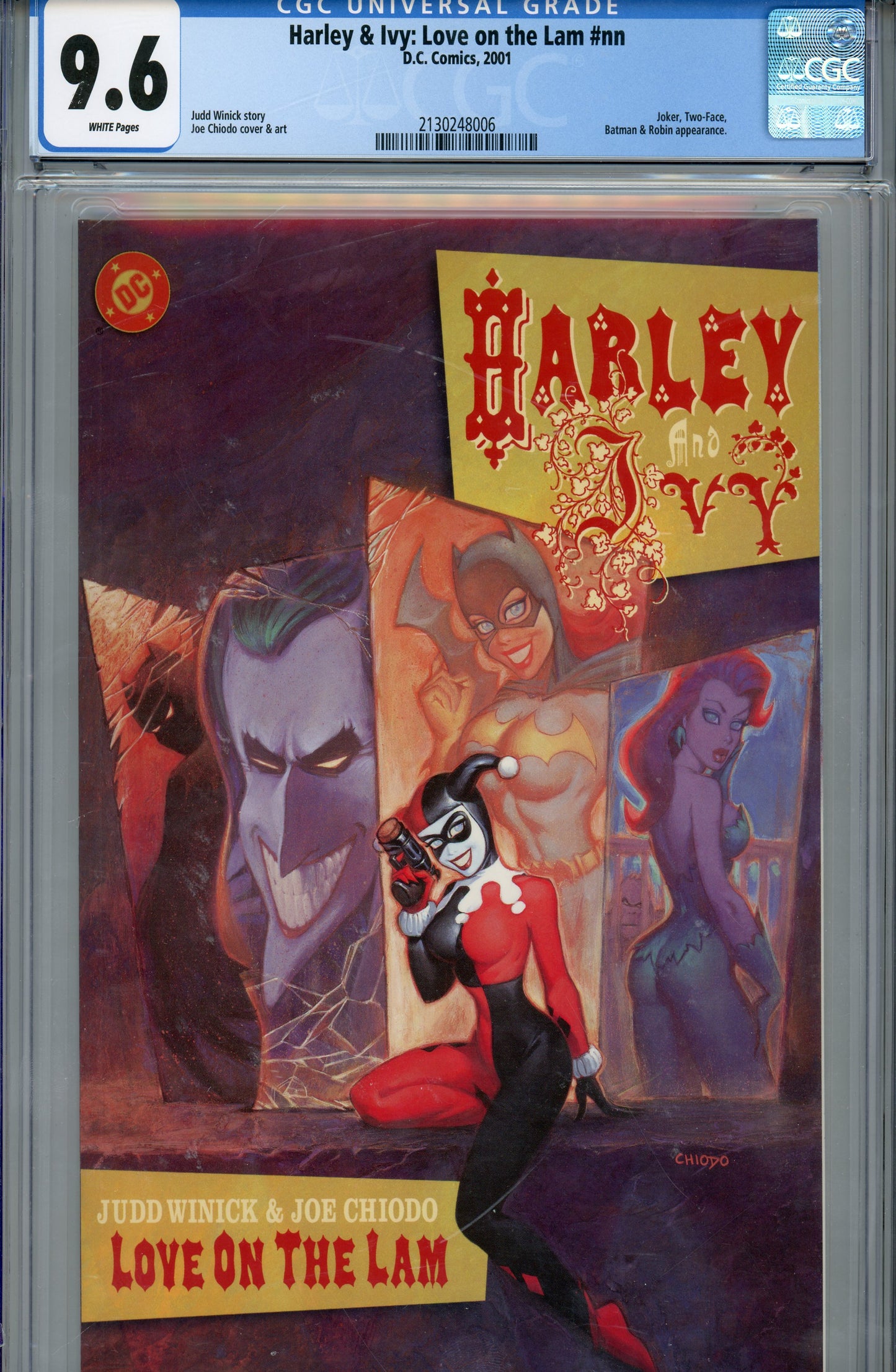 2001 DC Comics Harley & Ivy: Love on the Lam Graded Comic Book CGC 9.6