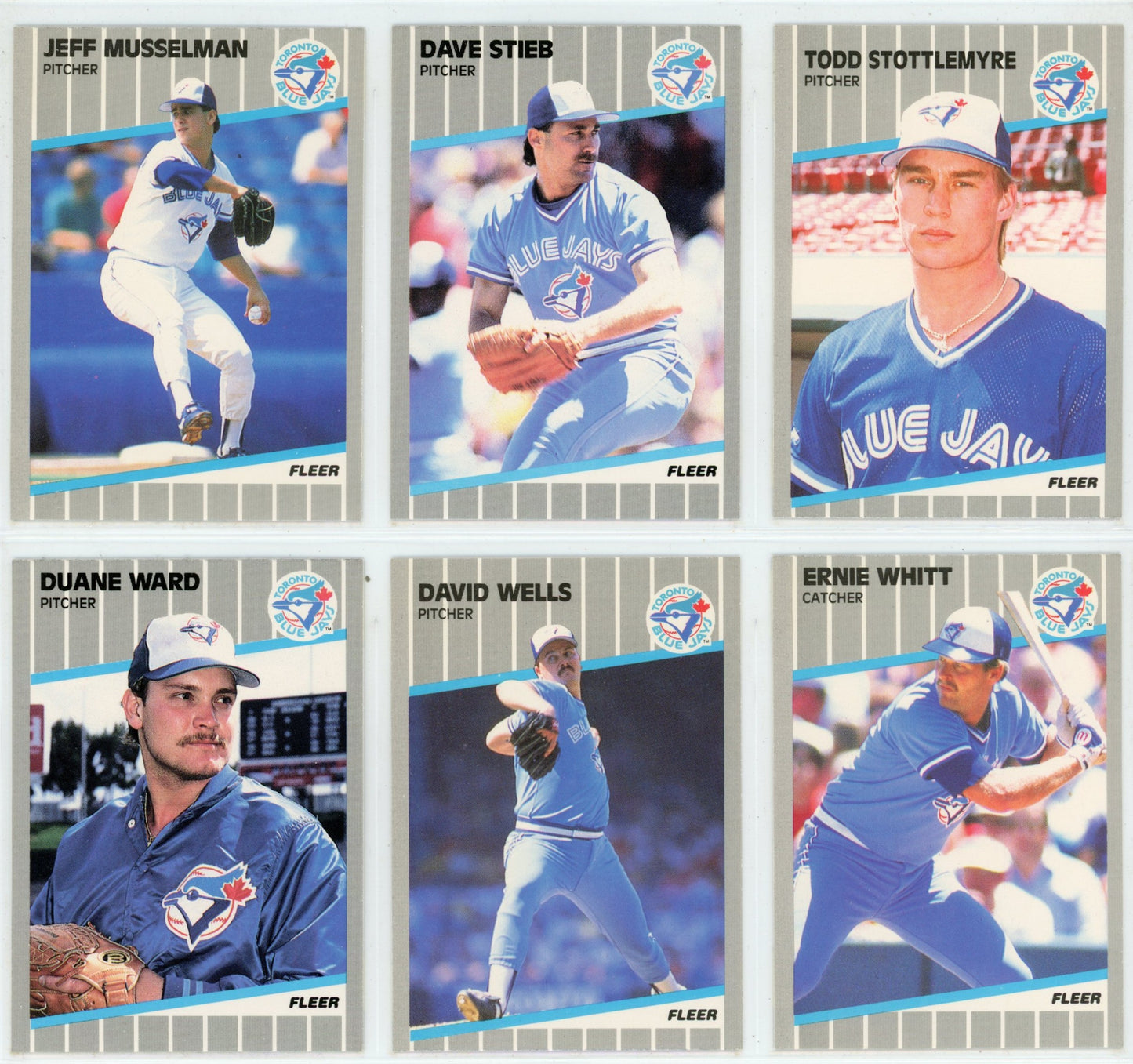 1989 Fleer Vintage Toronto Blue Jays Team Set (24 Cards)
