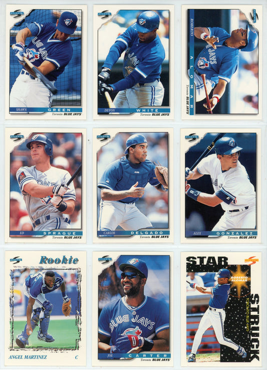 1996 Score Vintage Toronto Blue Jays Team Set (14 Cards)