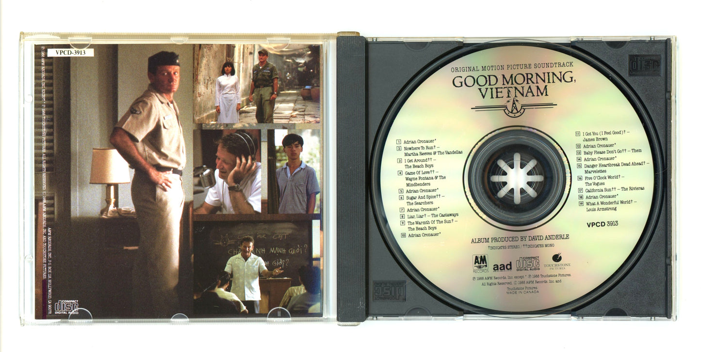Good Morning, Vietnam (1987) Motion Picture Soundtrack Vintage CD