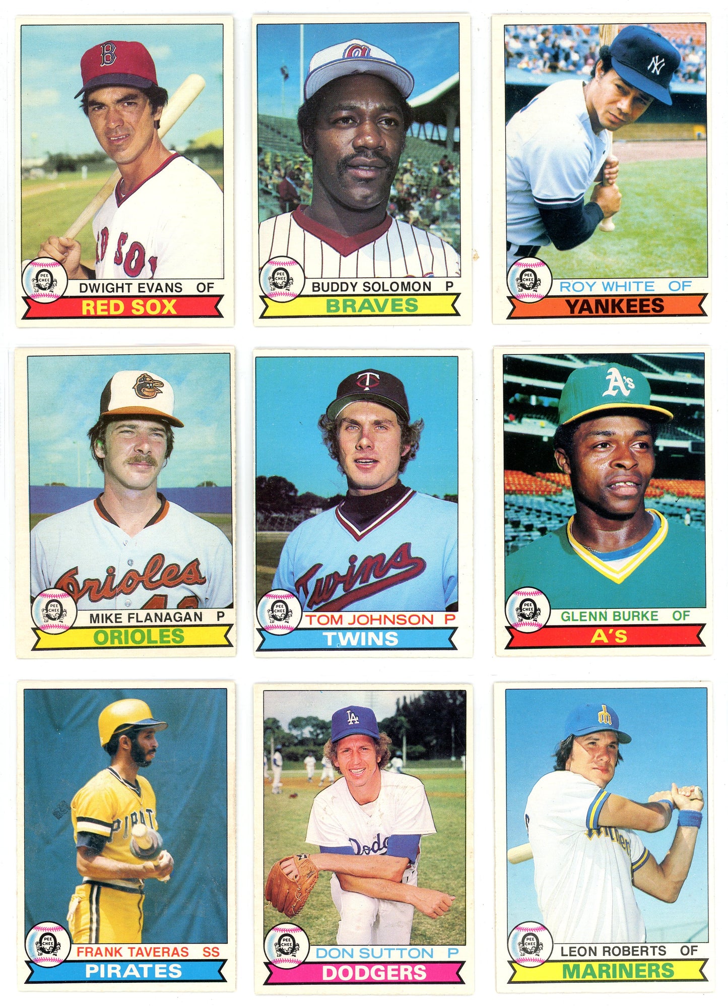 1979 O-Pee-Chee Baseball Complete Set (374 Cards) Excellent Shape