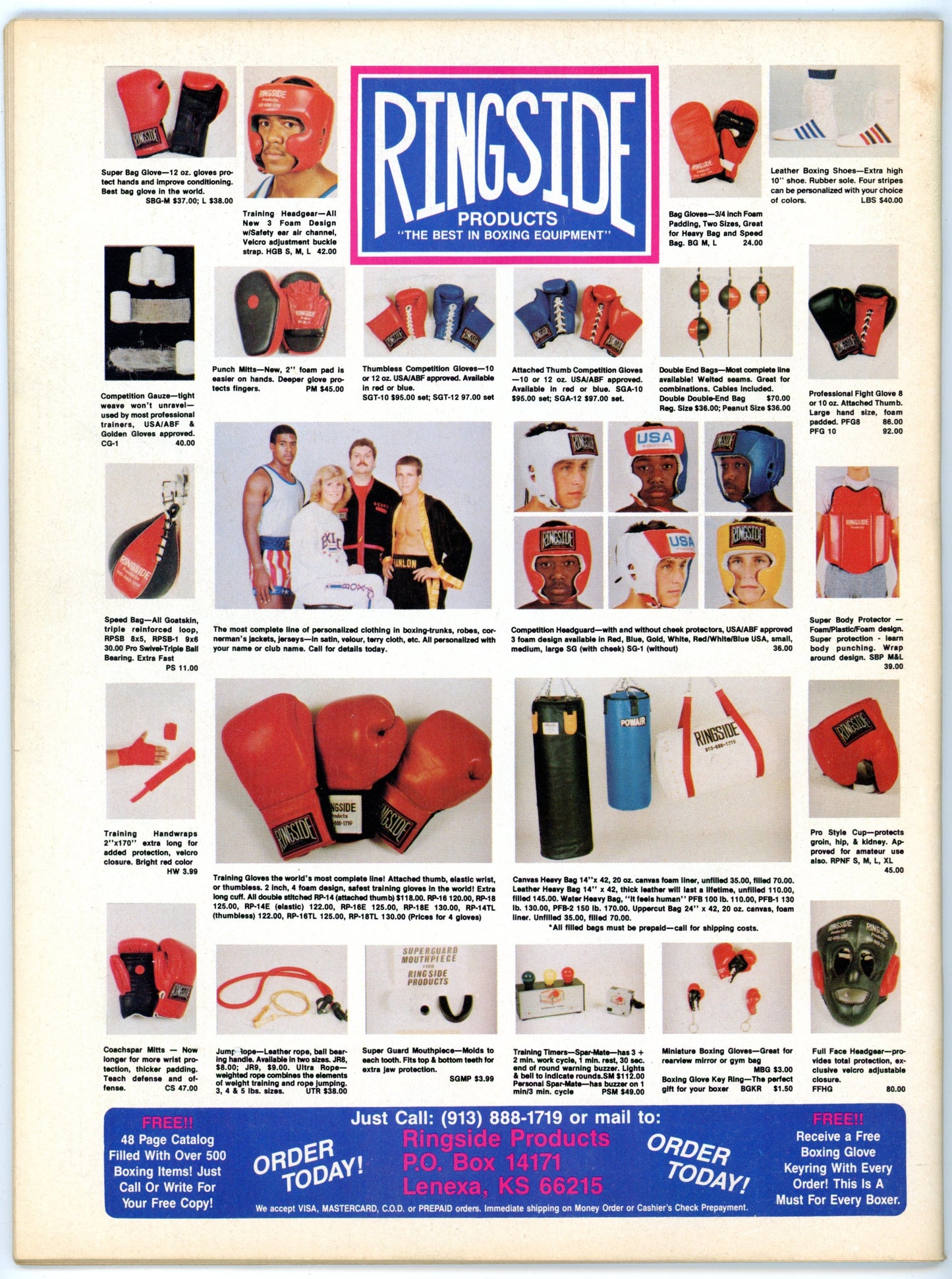 The Ring Vintage Boxing Magazine (May 1988) George Foreman Cover