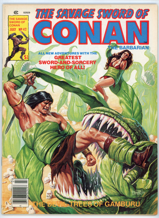 Marvel Magazine The Savage Sword of Conan the Barbarian Volume 1 No. 42 (July 1979)