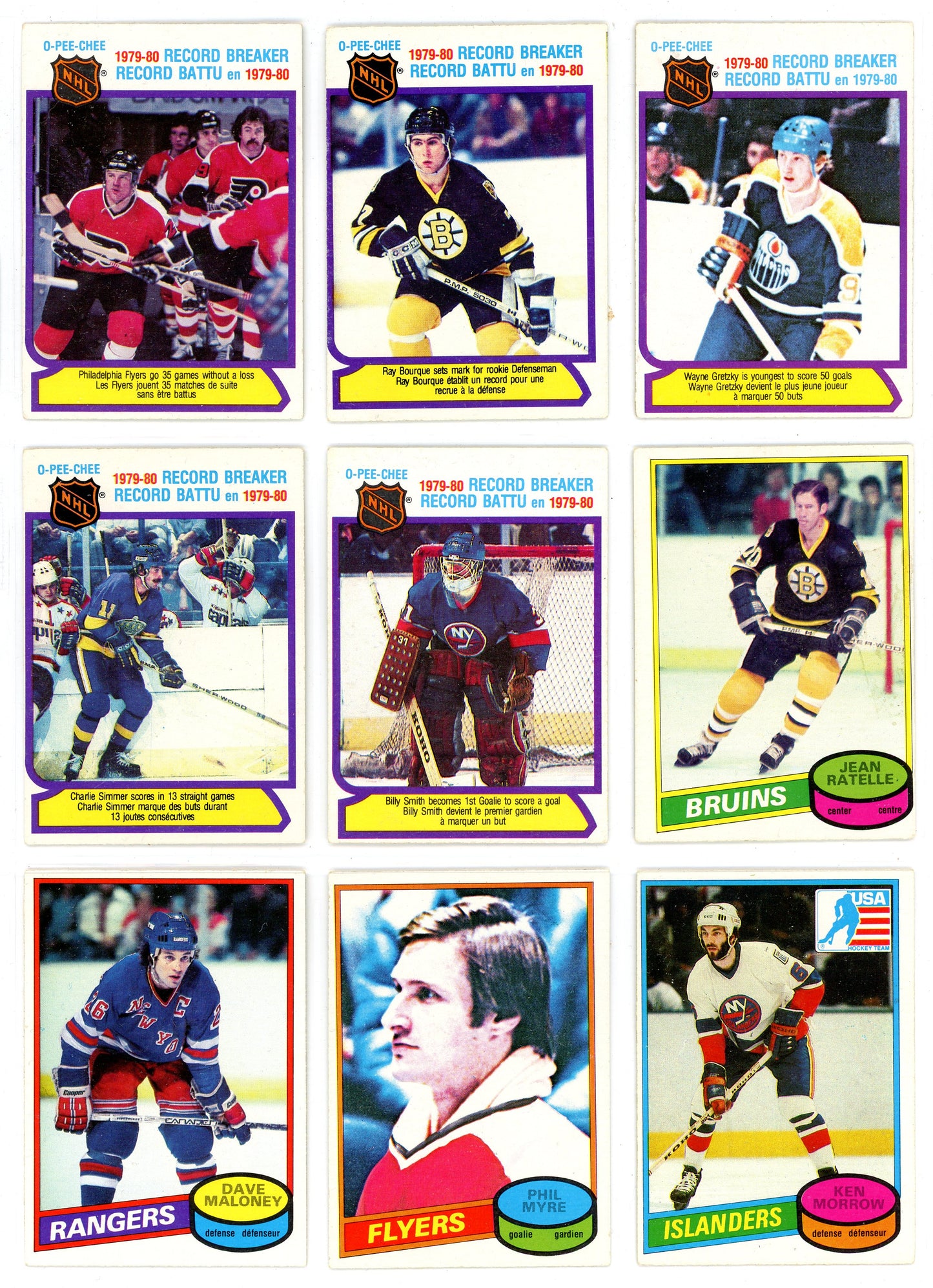 1980/81 O-Pee-Chee Hockey Complete Set (396 Cards) EX-NMT Condition