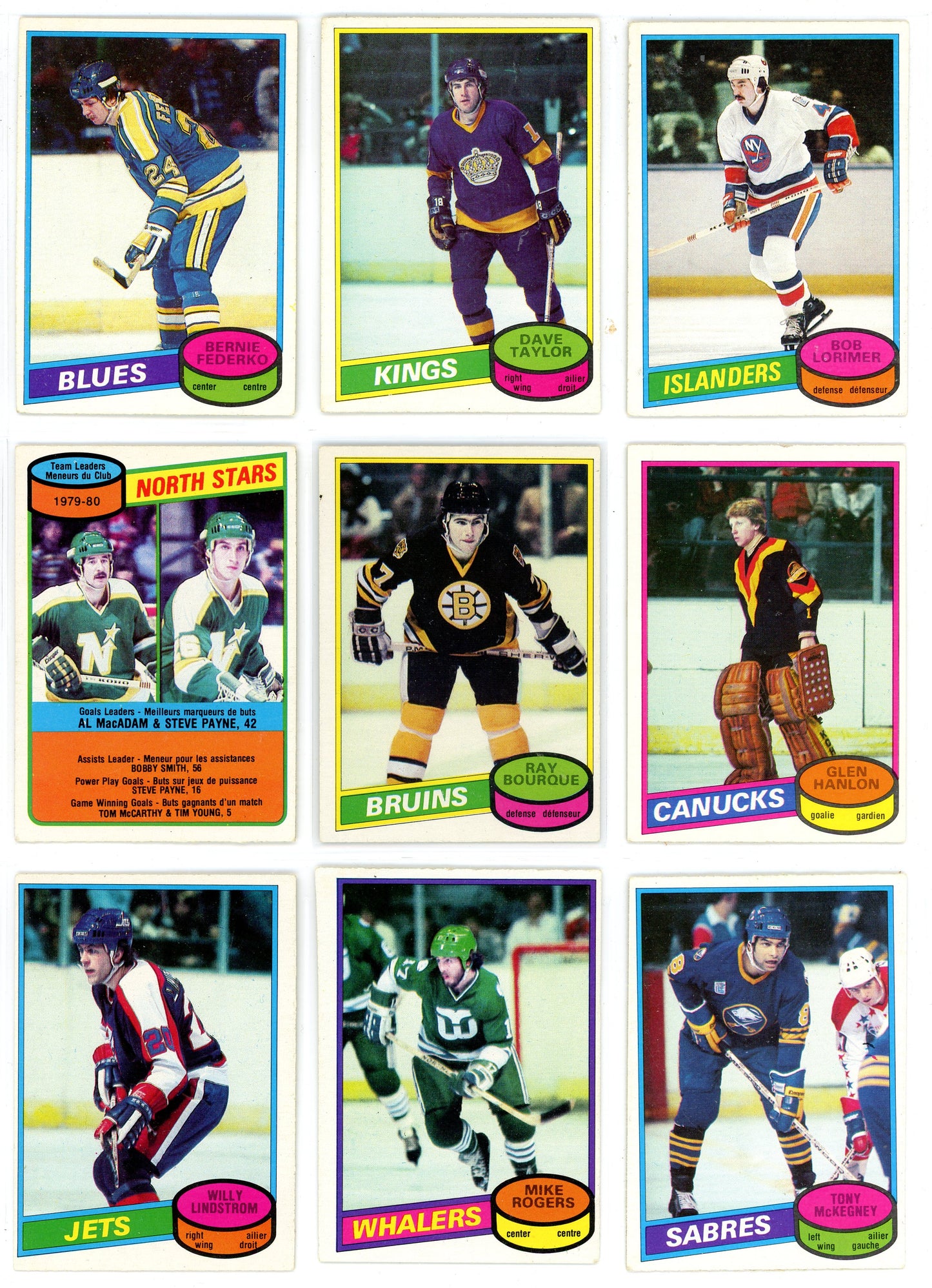 1980/81 O-Pee-Chee Hockey Complete Set (396 Cards) EX-NMT Condition