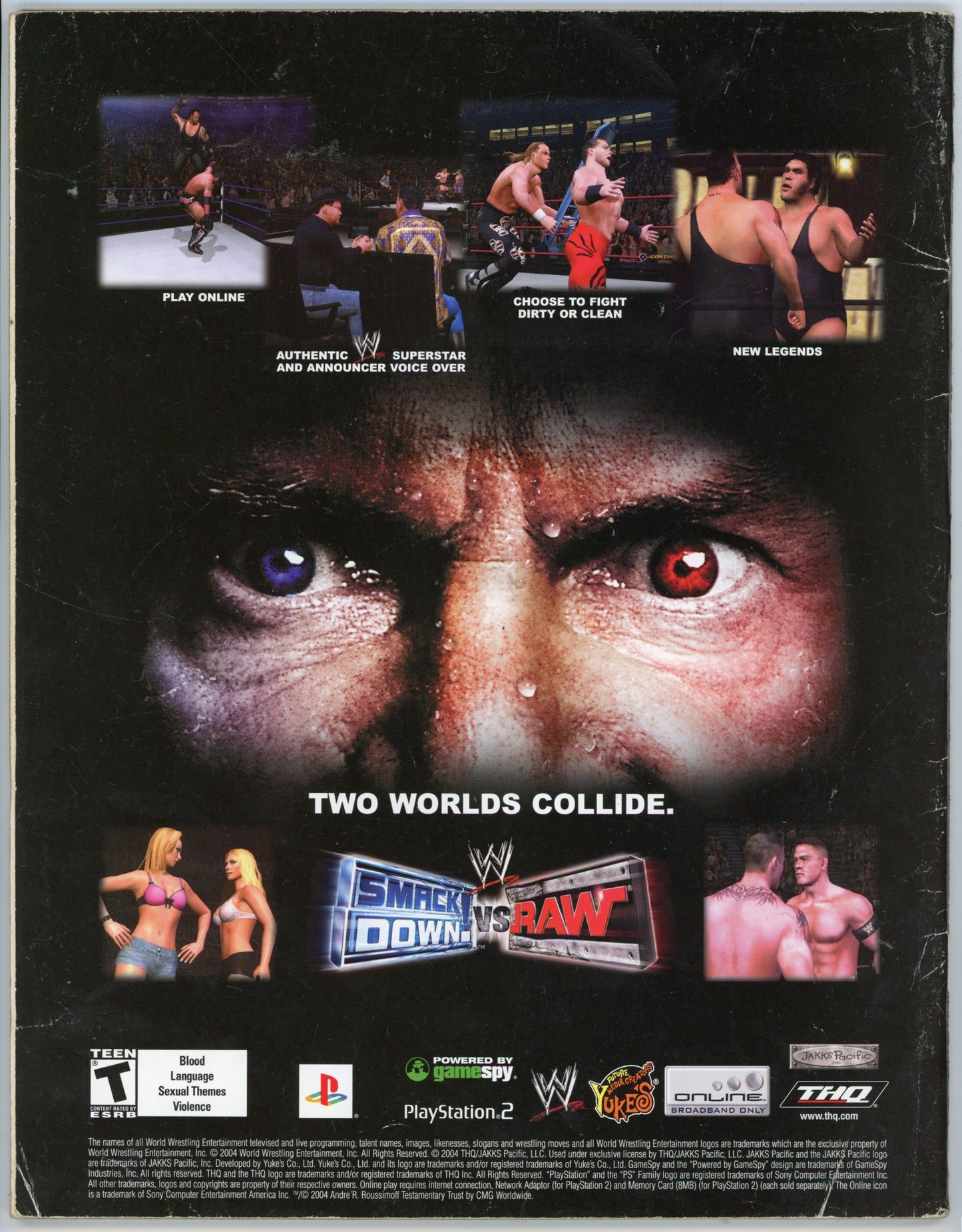 WWE Best of 2004 Vintage Wrestling Magazine (2005) Special Issue