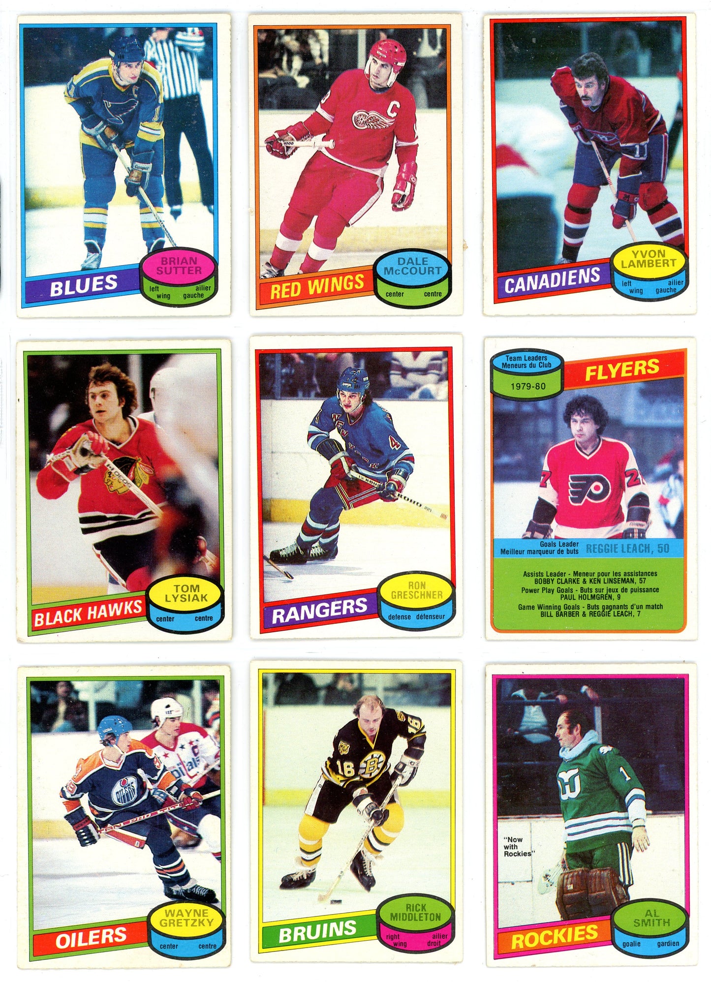 1980/81 O-Pee-Chee Hockey Complete Set (396 Cards) EX-NMT Condition