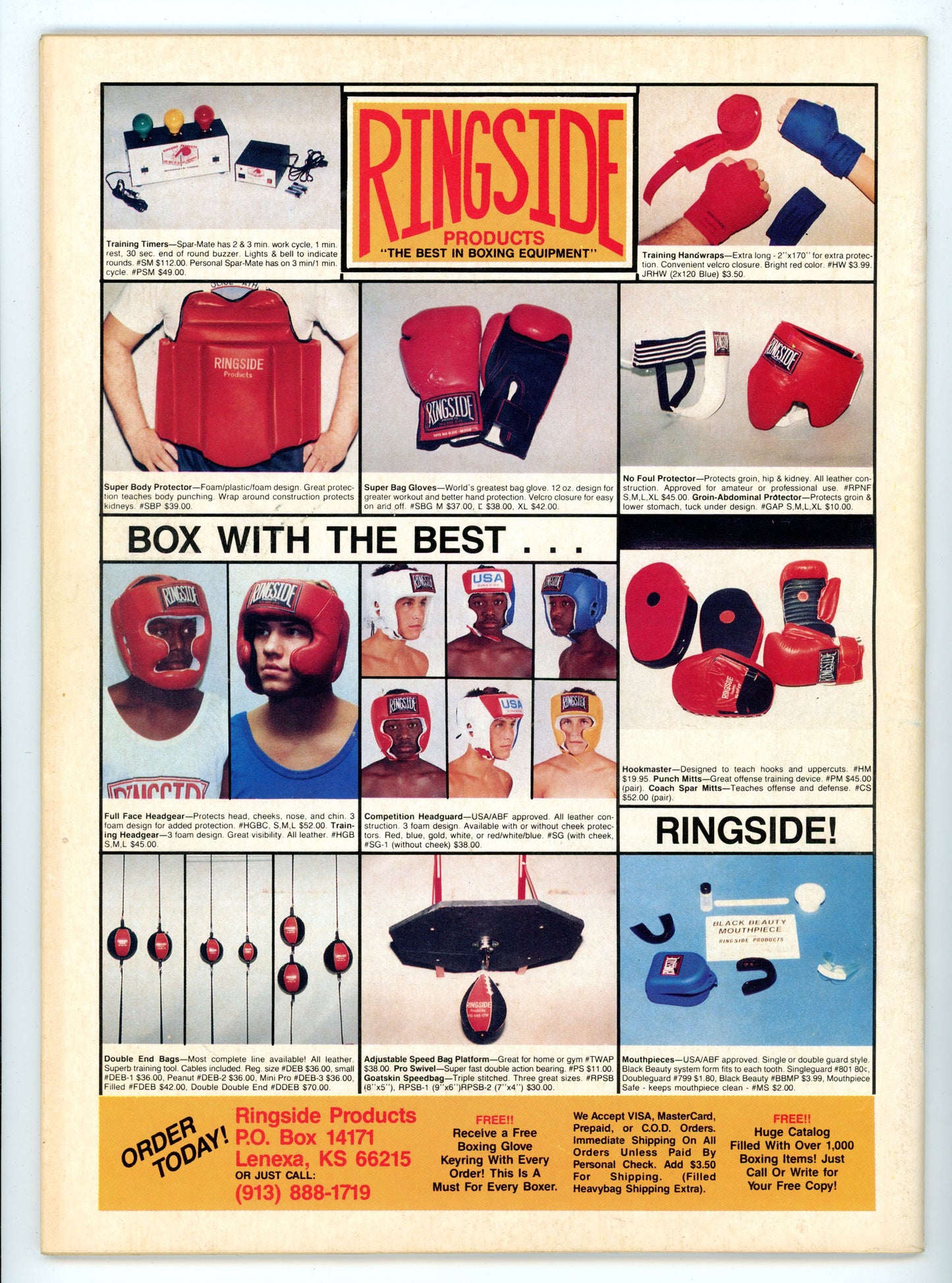 The Ring Vintage Boxing Magazine (June 1990) James Douglas Cover