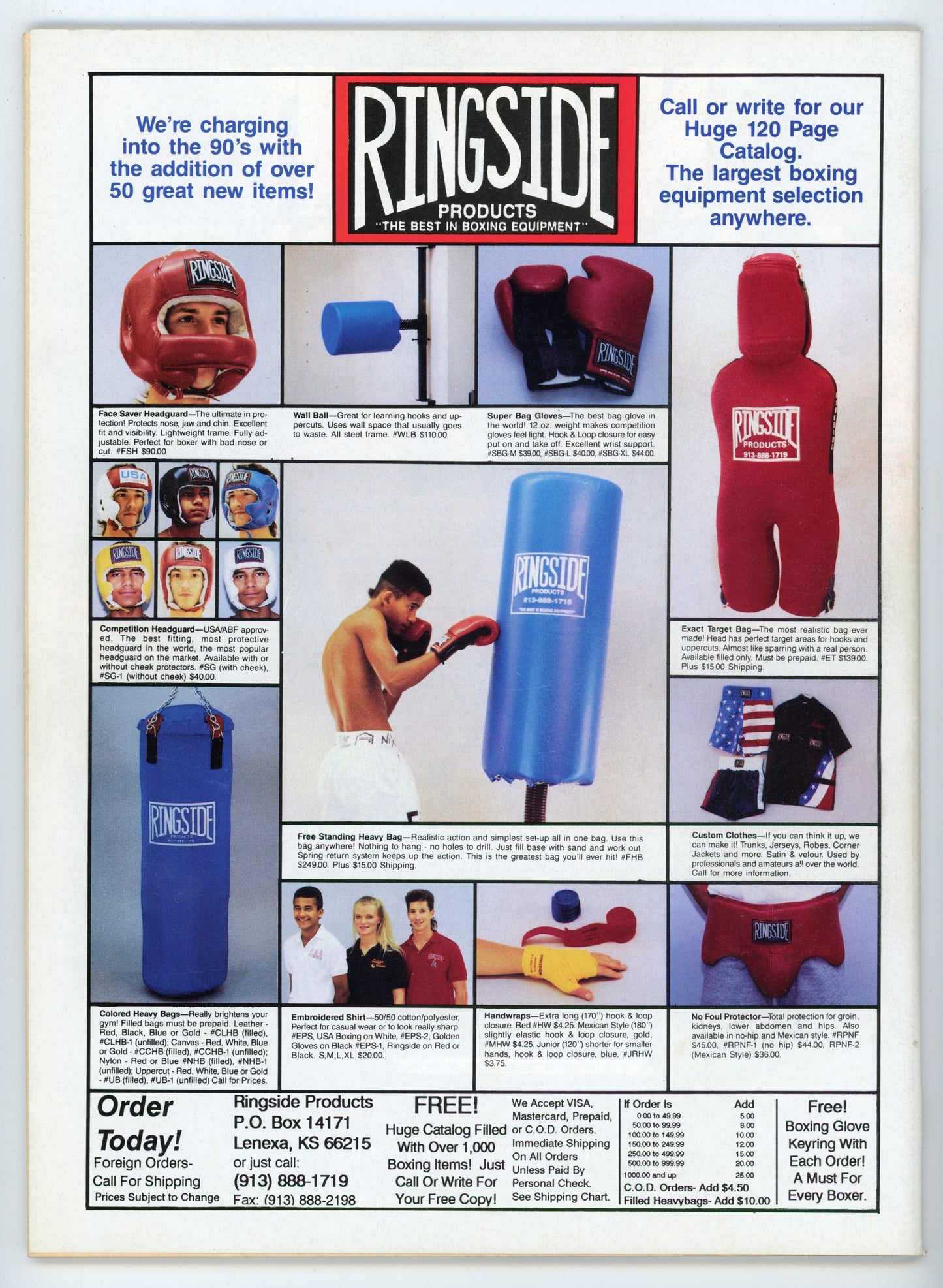 The Ring Vintage Boxing Magazine (January 1992) Exclusive Annual Report
