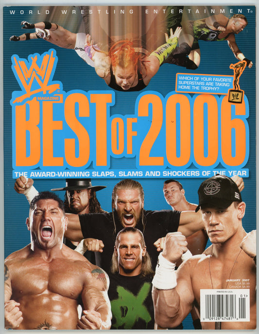 WWE Best of 2006 Vintage Wrestling Magazine (January 2007) Special Issue