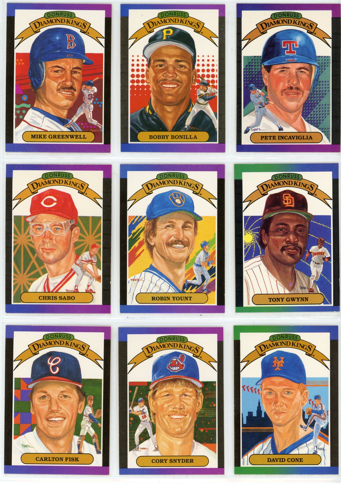 1989 Donruss MLB Baseball Complete Set (660 Cards) Griffey Jr Rookie