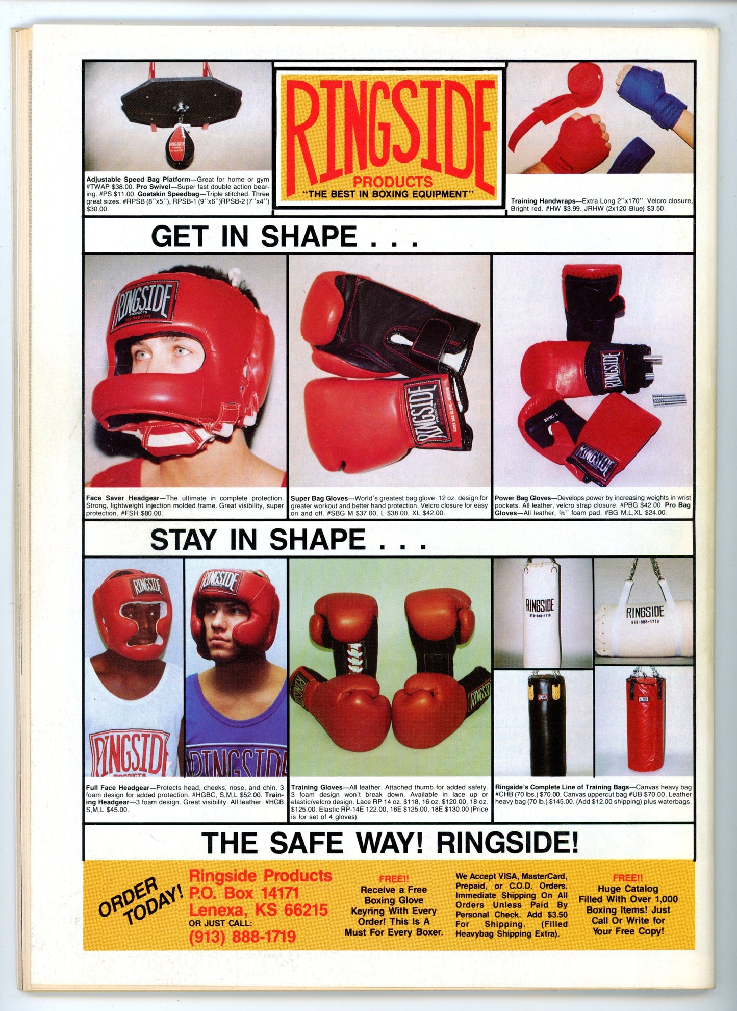 The Ring Vintage Boxing Magazine (December 1990) Annual Report Issue