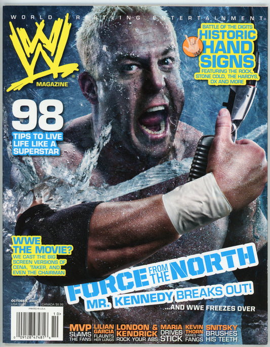 WWE Wrestling Magazine (October 2007) Mr. Kennedy Cover