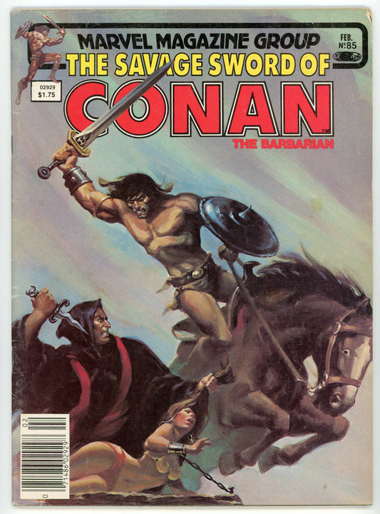 Marvel Magazine The Savage Sword of Conan the Barbarian Volume 1 No. 85 (February 1983)