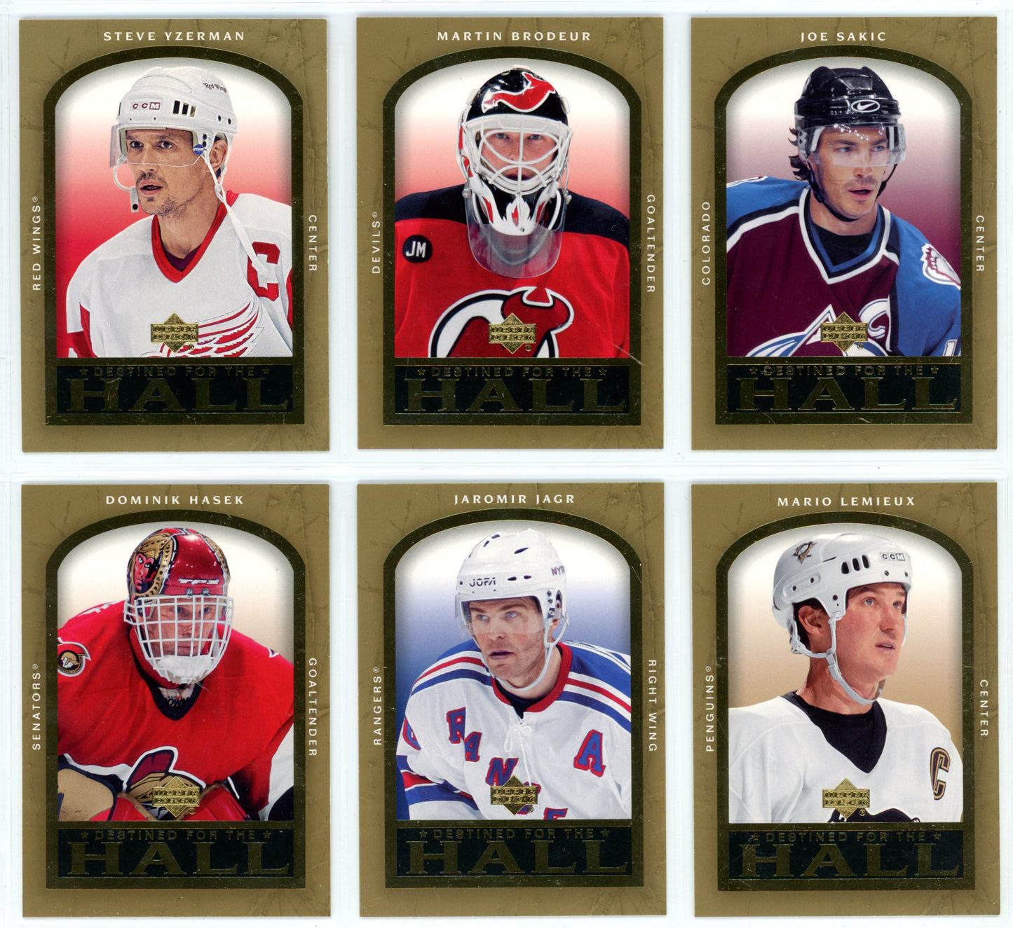 2005/06 Upper Deck Series One & Two Master Set (601 Cards) All Young Guns & Inserts Crosby, Ovechkin PSA 9