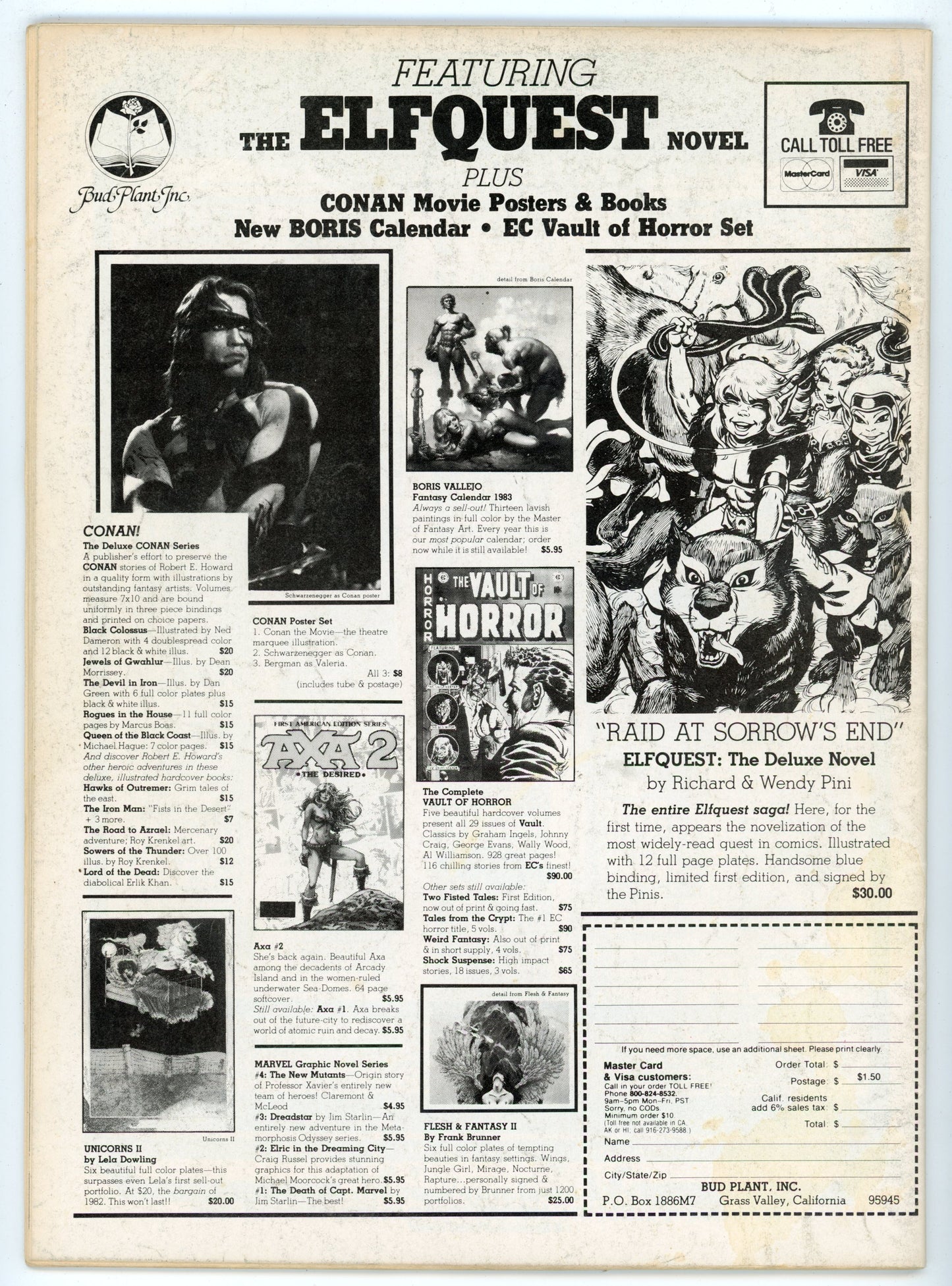 Marvel Magazine The Savage Sword of Conan the Barbarian Volume 1 No. 85 (February 1983)