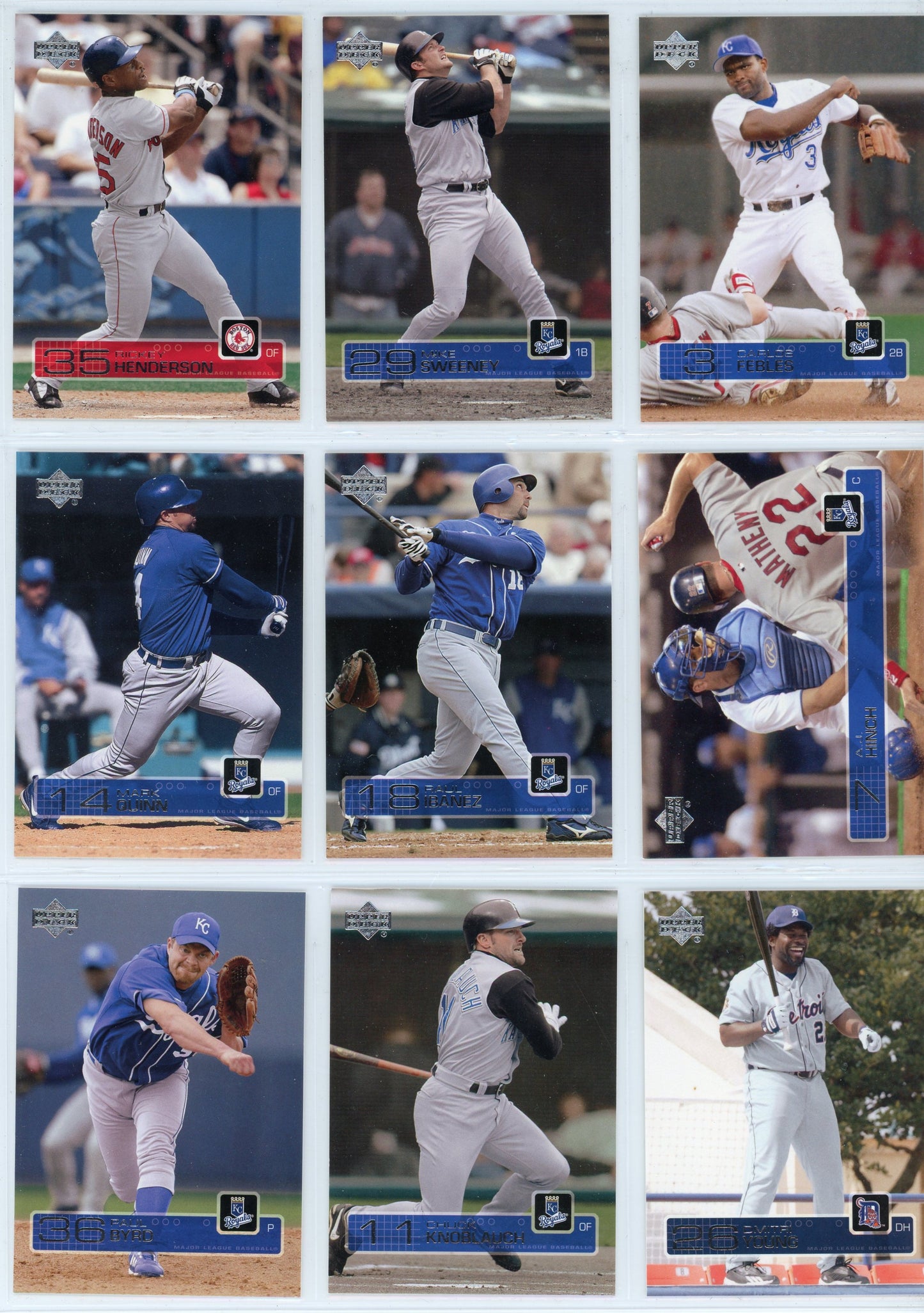 2003 Upper Deck MLB Baseball Series 1 & 2 Complete Set (540 Cards)