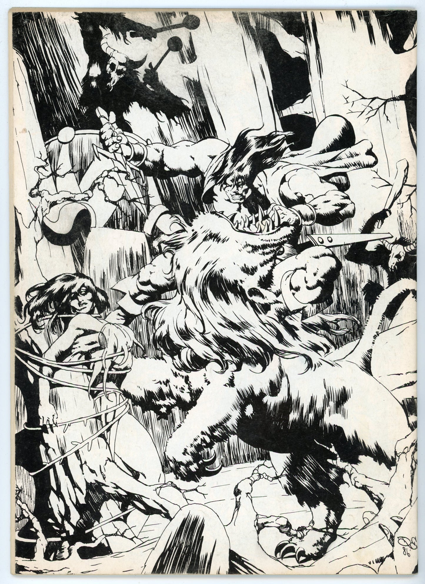 Marvel Magazine The Savage Sword of Conan the Barbarian Volume 1 No. 135 (April 1987)